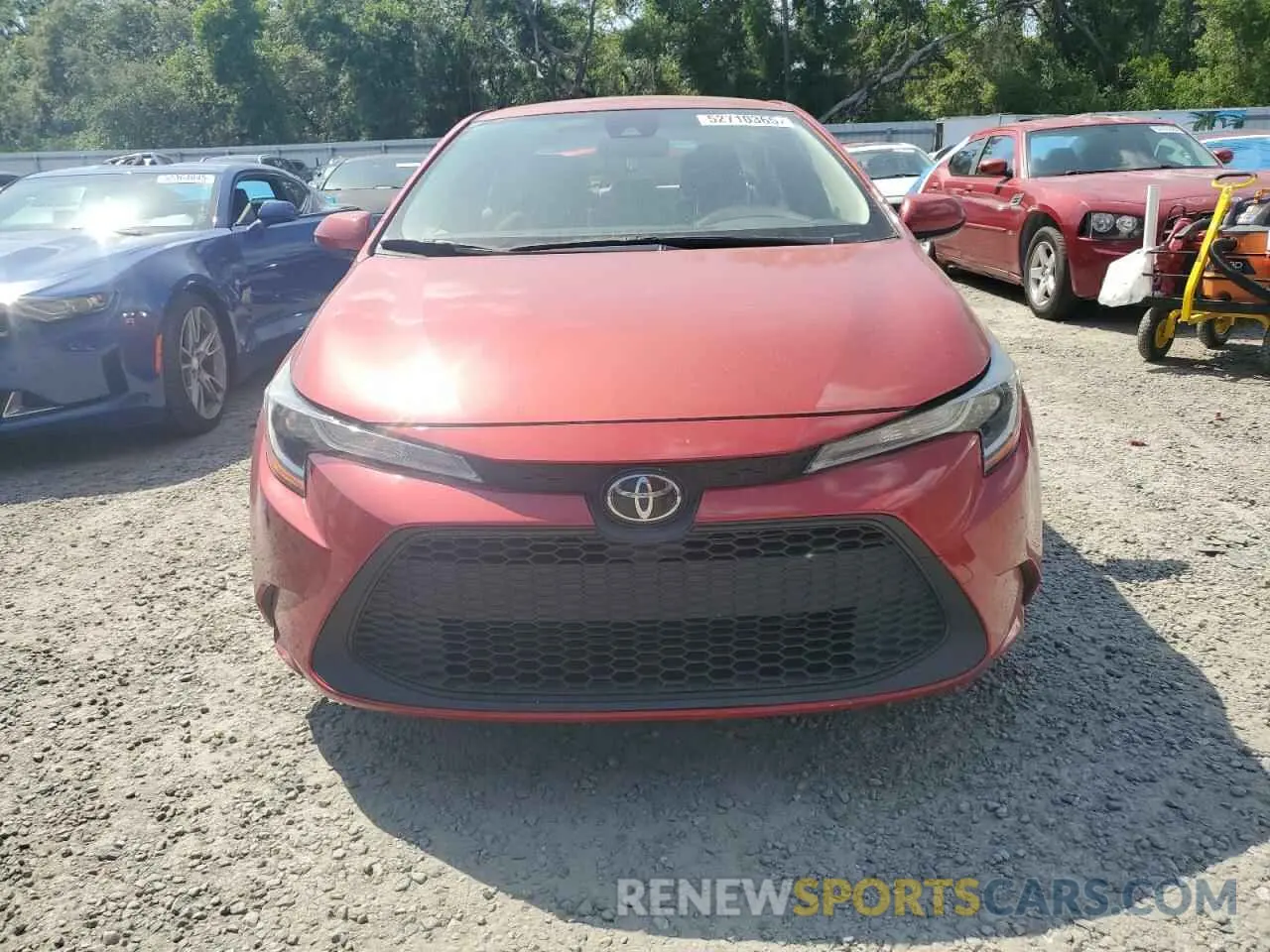 5 Photograph of a damaged car JTDEPRAE2LJ020720 TOYOTA COROLLA 2020