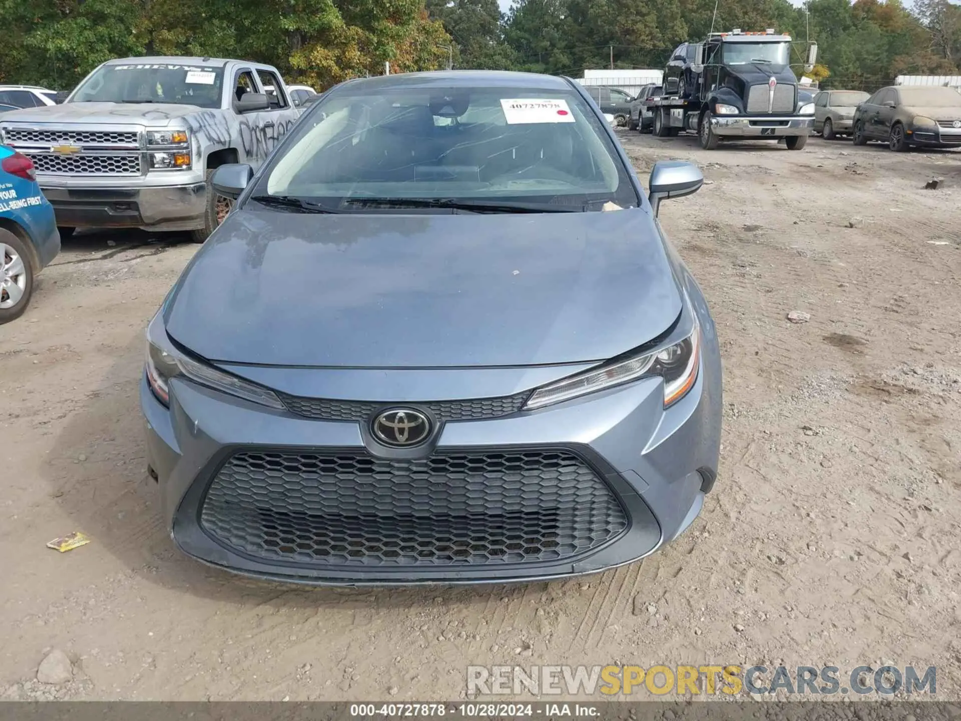 12 Photograph of a damaged car JTDEPRAE2LJ025738 TOYOTA COROLLA 2020