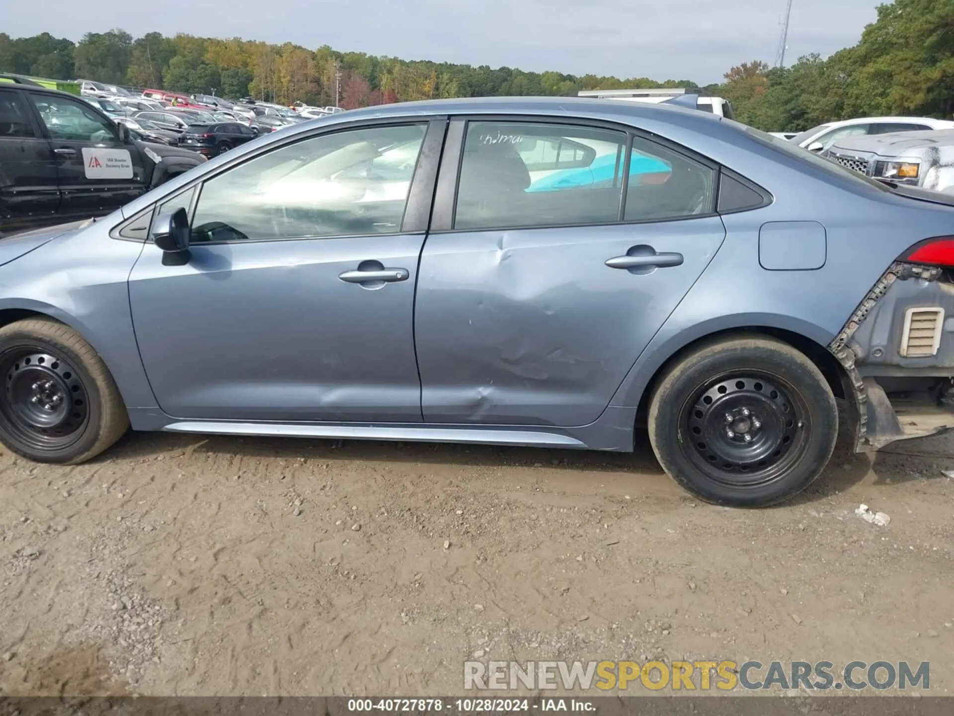 6 Photograph of a damaged car JTDEPRAE2LJ025738 TOYOTA COROLLA 2020