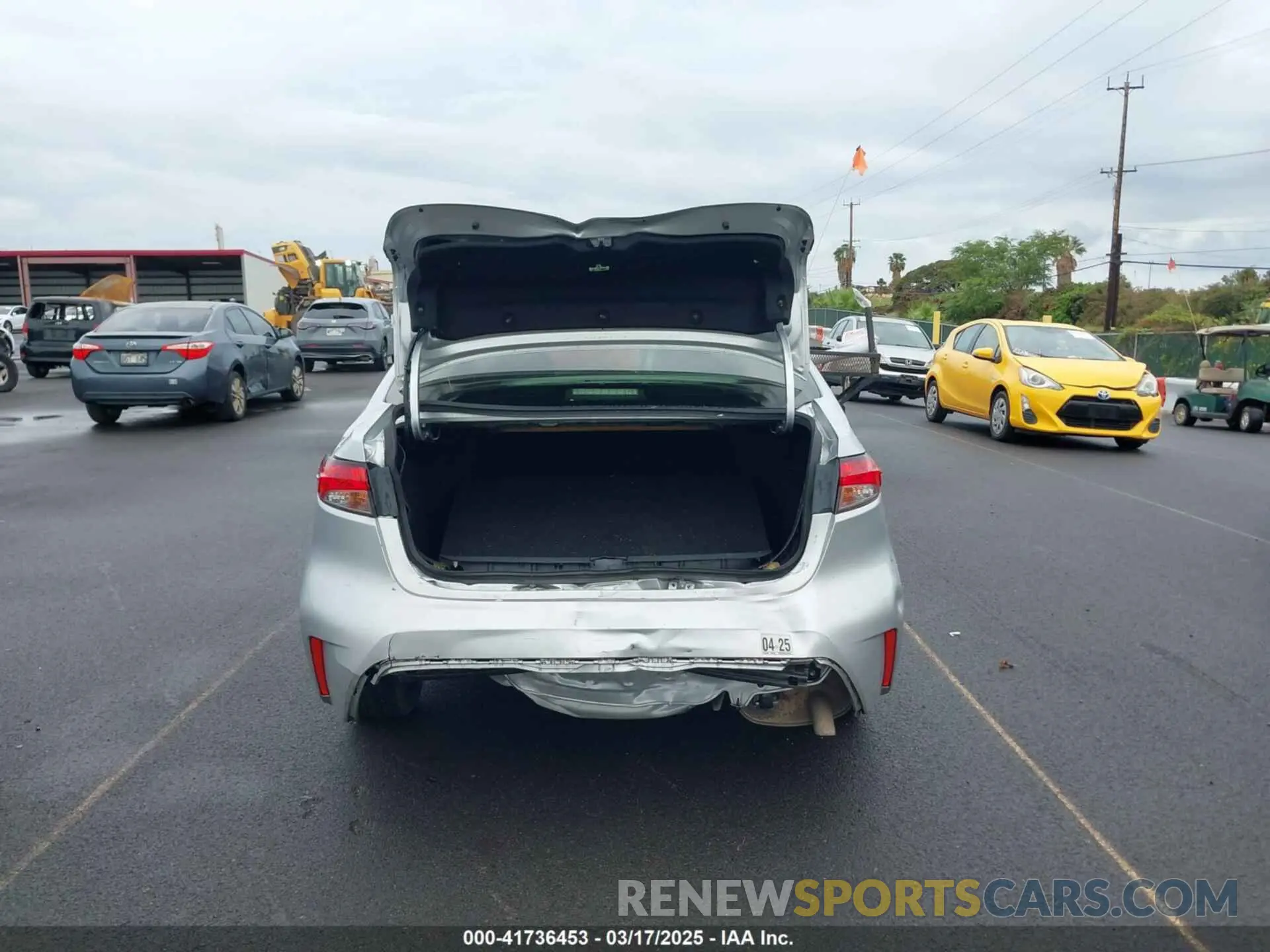 16 Photograph of a damaged car JTDEPRAE2LJ026338 TOYOTA COROLLA 2020