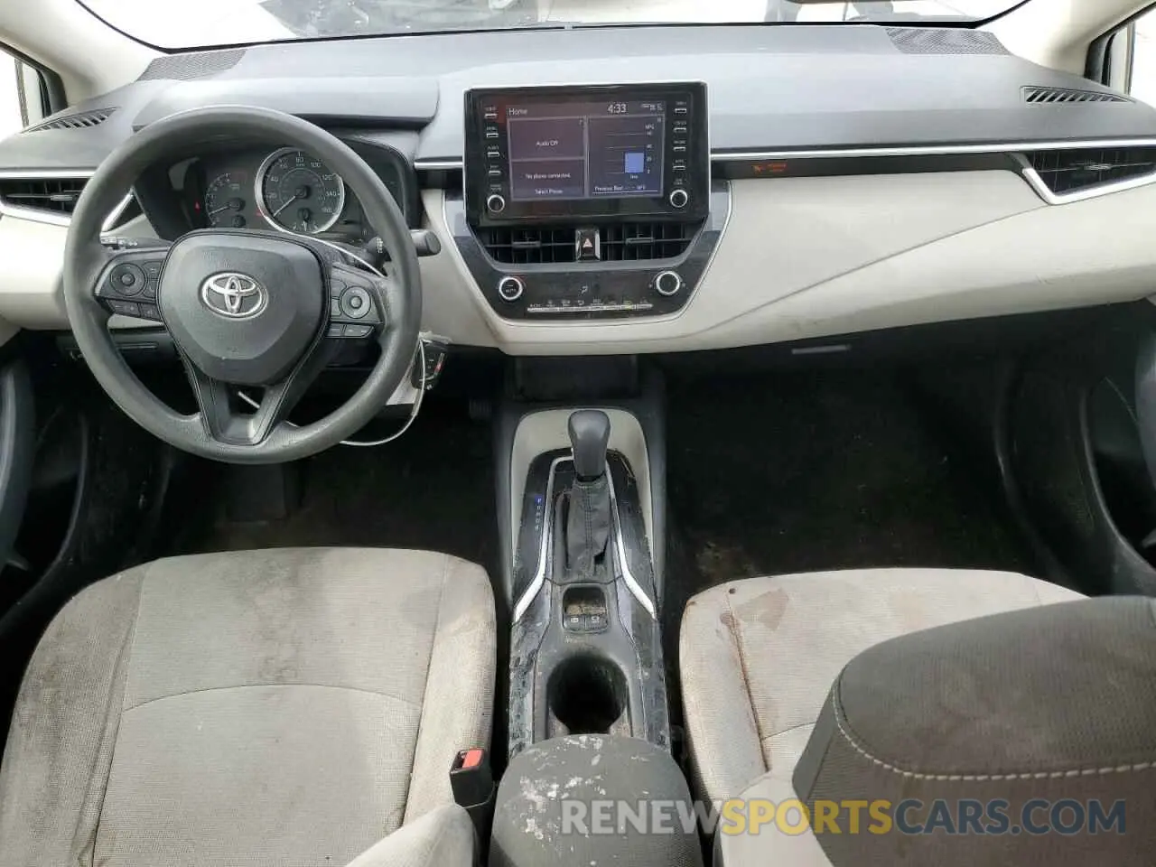 8 Photograph of a damaged car JTDEPRAE2LJ026744 TOYOTA COROLLA 2020