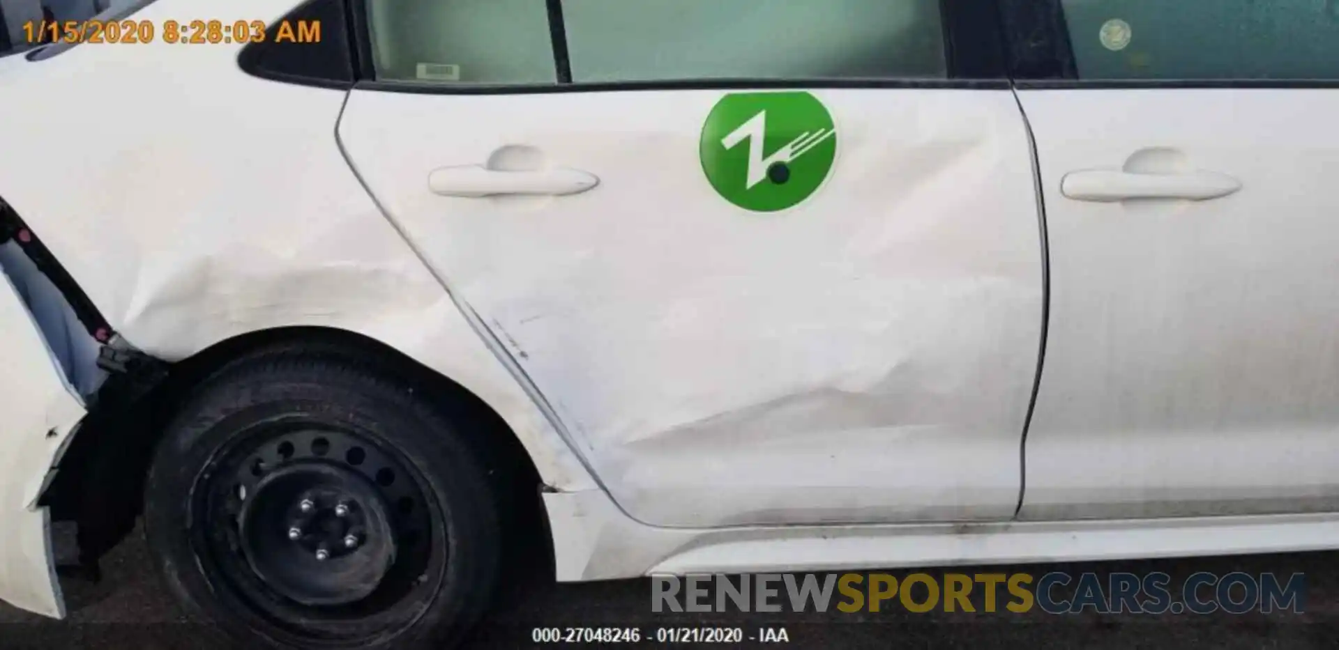 17 Photograph of a damaged car JTDEPRAE2LJ031474 TOYOTA COROLLA 2020