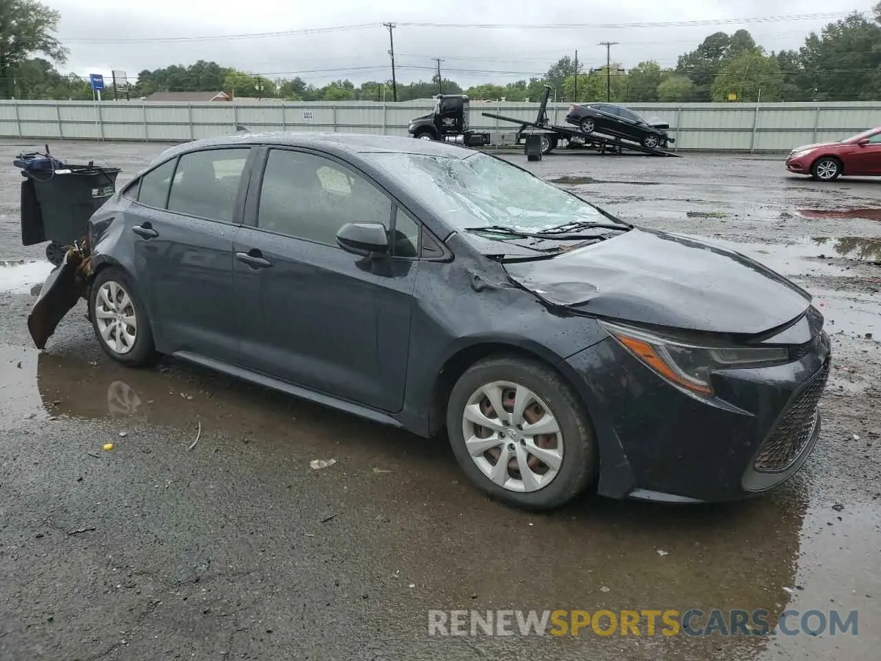 4 Photograph of a damaged car JTDEPRAE2LJ034522 TOYOTA COROLLA 2020