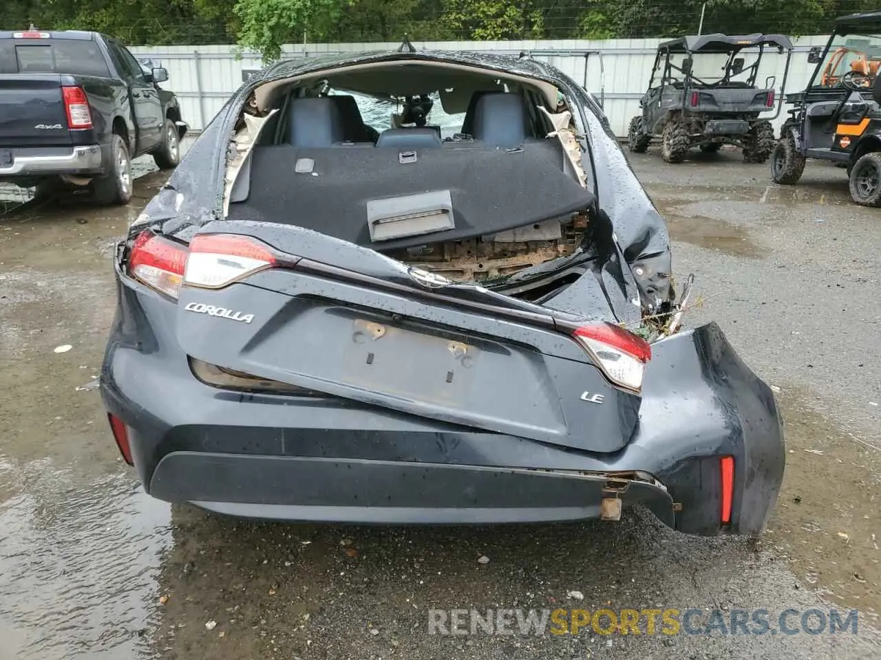 6 Photograph of a damaged car JTDEPRAE2LJ034522 TOYOTA COROLLA 2020