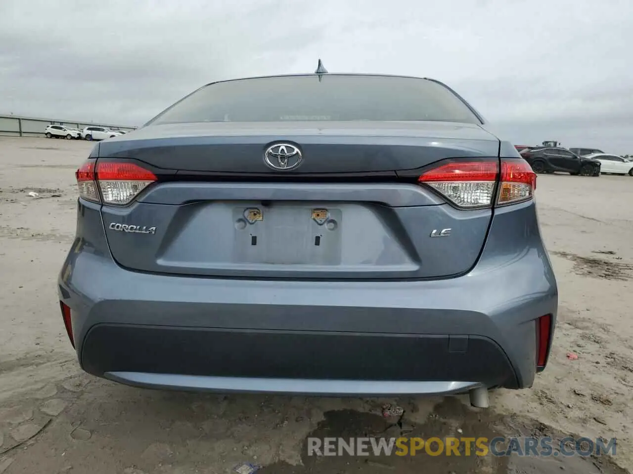 6 Photograph of a damaged car JTDEPRAE2LJ037260 TOYOTA COROLLA 2020