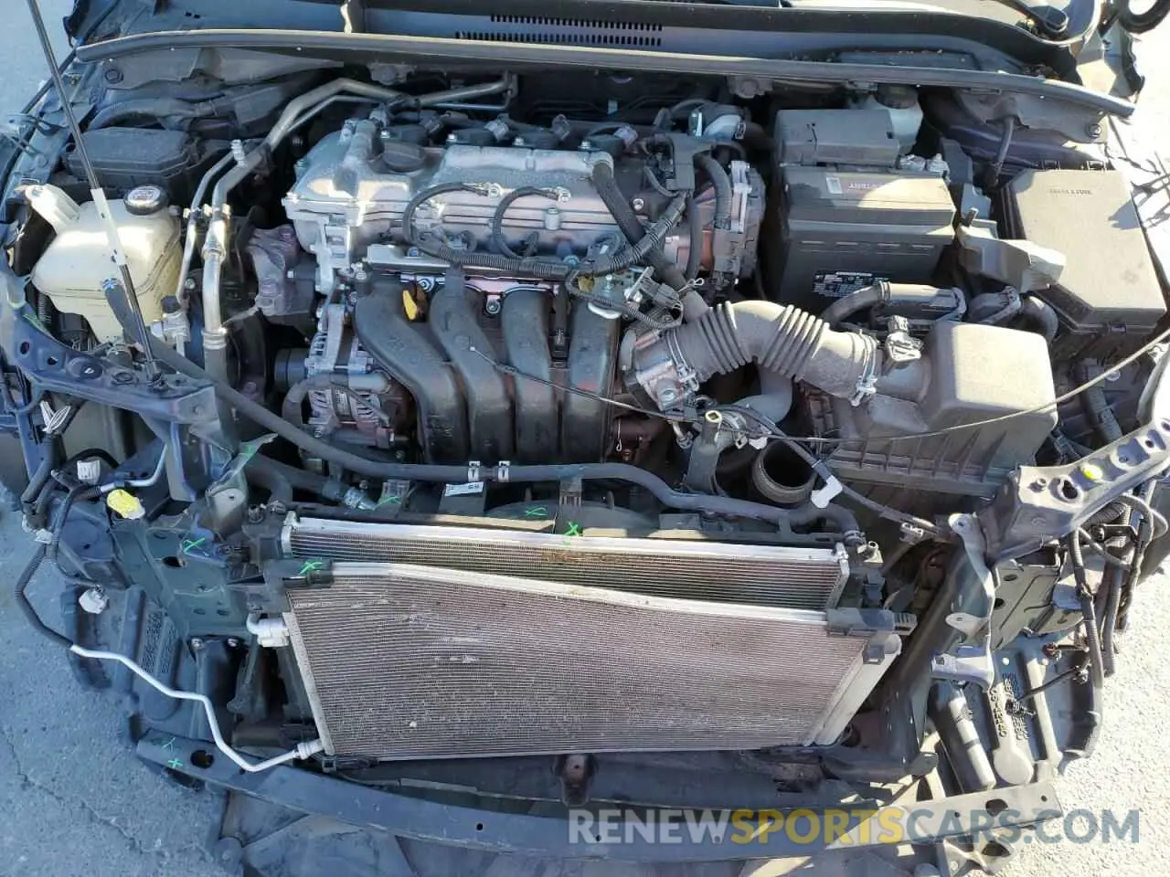 11 Photograph of a damaged car JTDEPRAE2LJ038862 TOYOTA COROLLA 2020