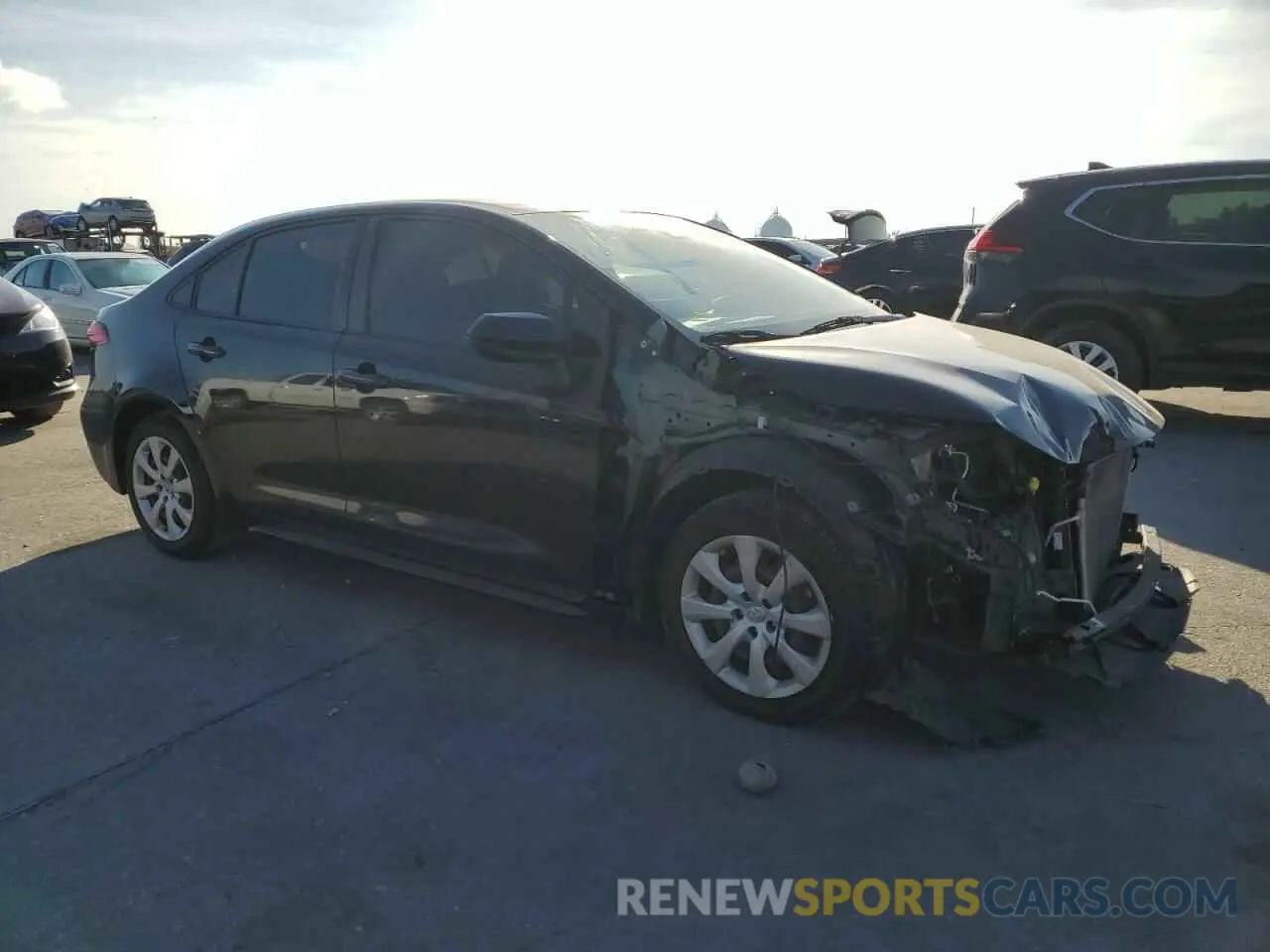 4 Photograph of a damaged car JTDEPRAE2LJ038862 TOYOTA COROLLA 2020