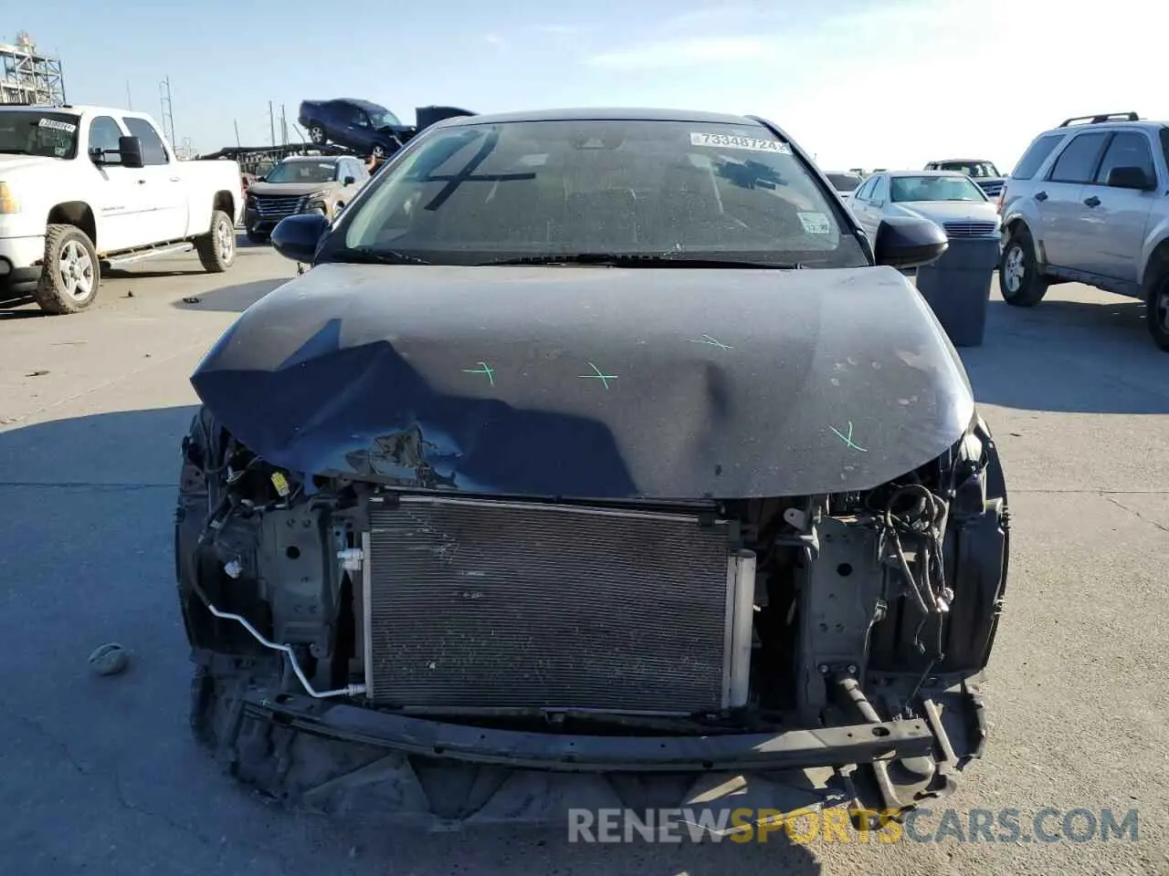 5 Photograph of a damaged car JTDEPRAE2LJ038862 TOYOTA COROLLA 2020