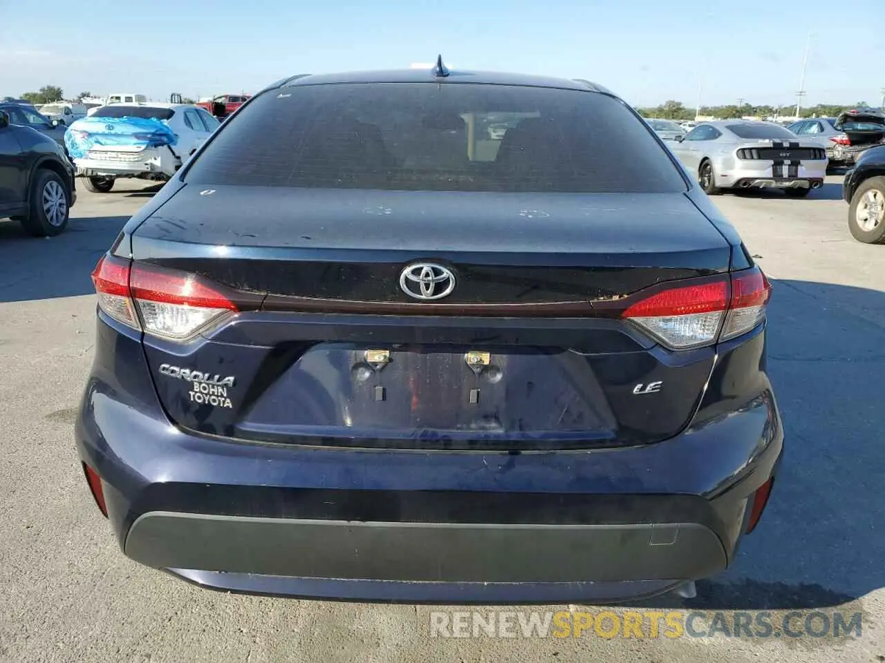 6 Photograph of a damaged car JTDEPRAE2LJ038862 TOYOTA COROLLA 2020
