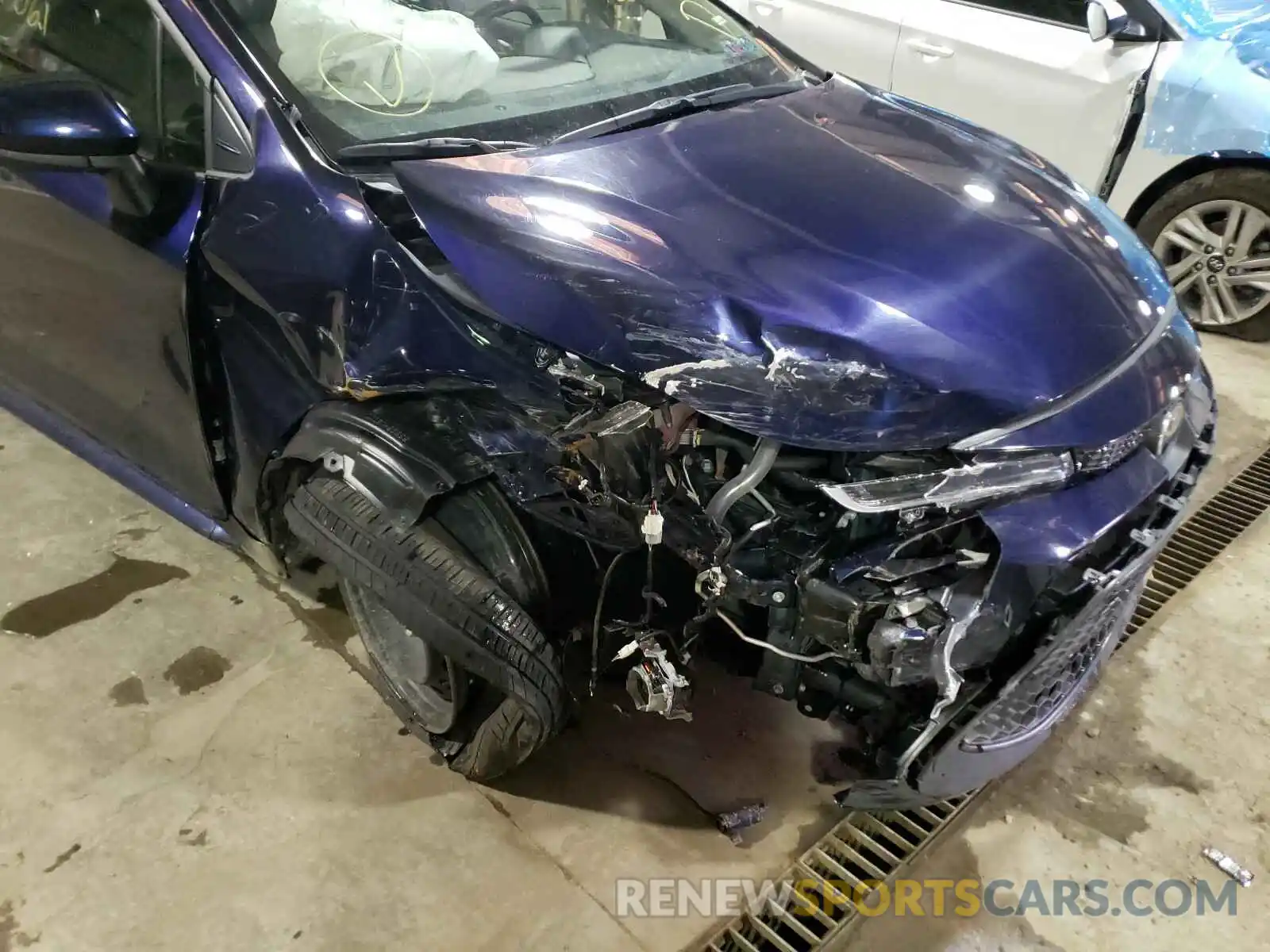 9 Photograph of a damaged car JTDEPRAE2LJ038991 TOYOTA COROLLA 2020