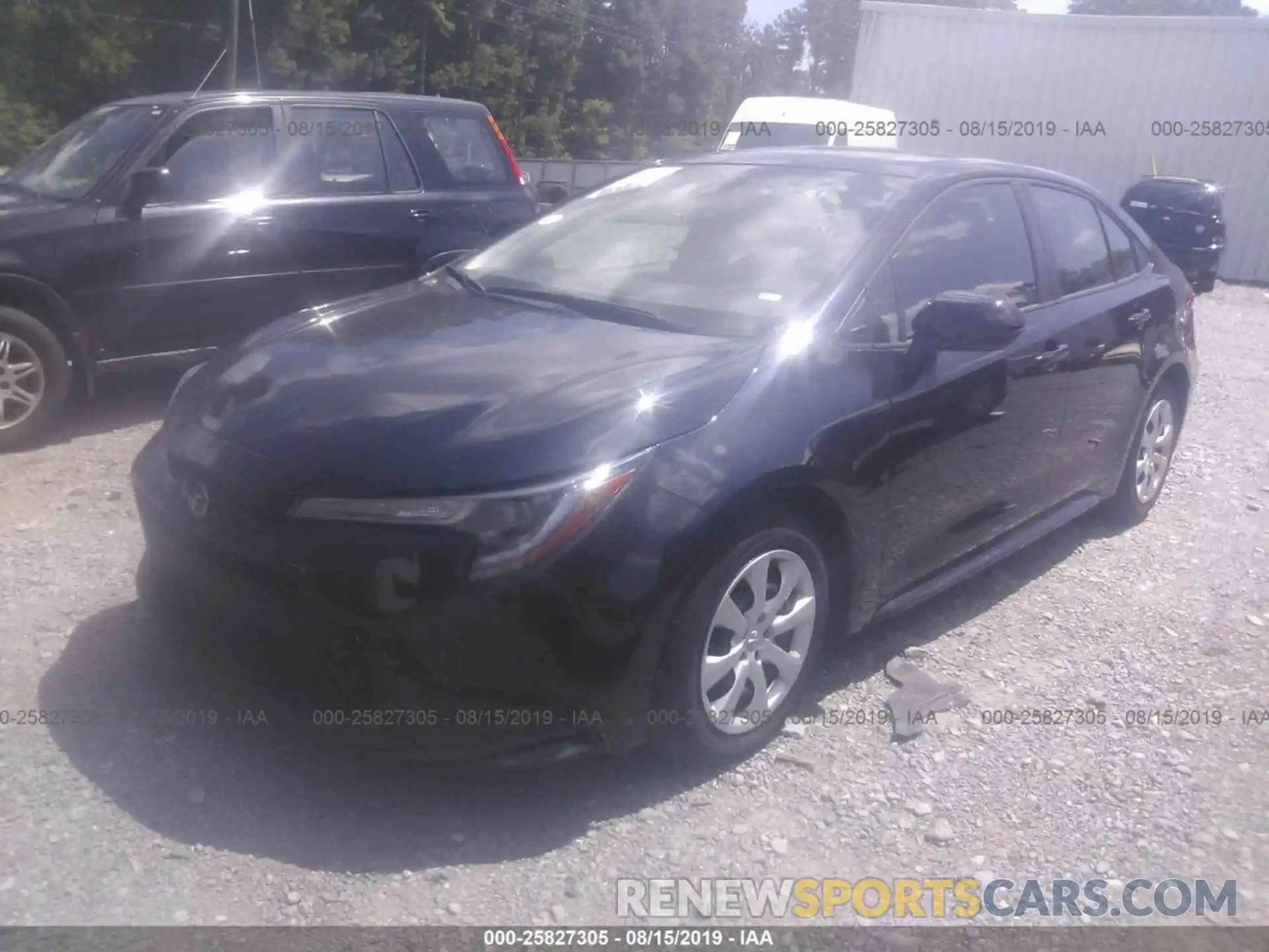 2 Photograph of a damaged car JTDEPRAE2LJ041292 TOYOTA COROLLA 2020