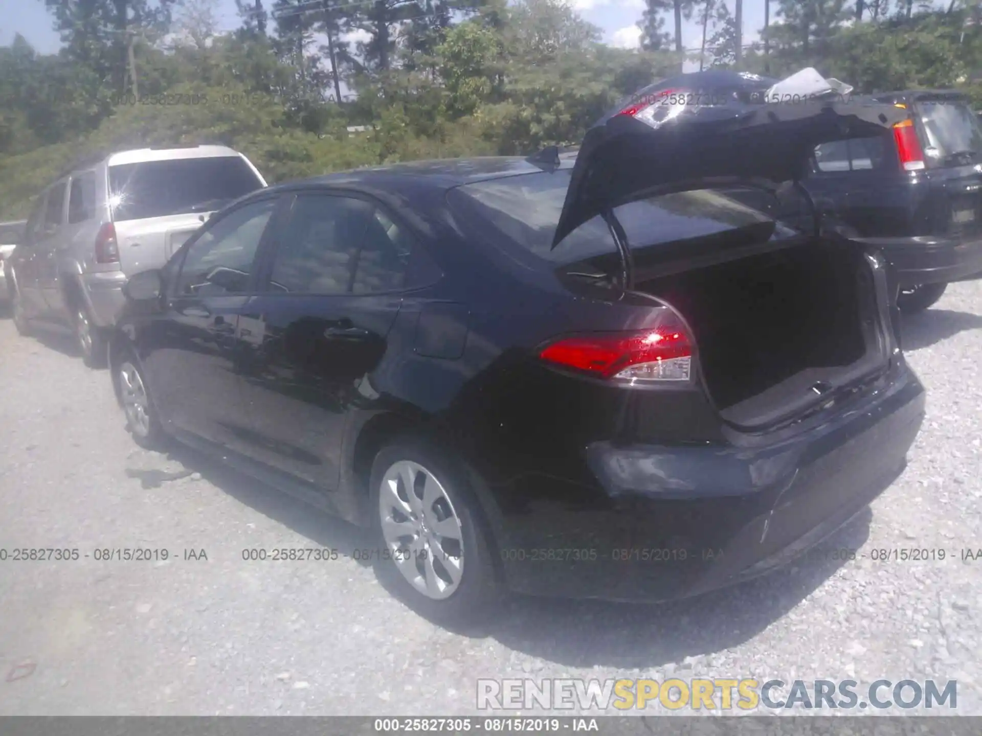 3 Photograph of a damaged car JTDEPRAE2LJ041292 TOYOTA COROLLA 2020