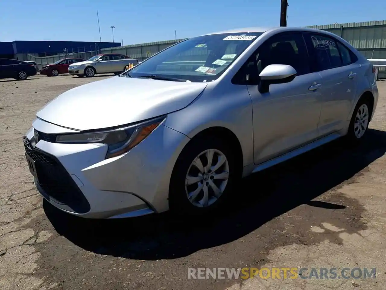 2 Photograph of a damaged car JTDEPRAE2LJ042250 TOYOTA COROLLA 2020