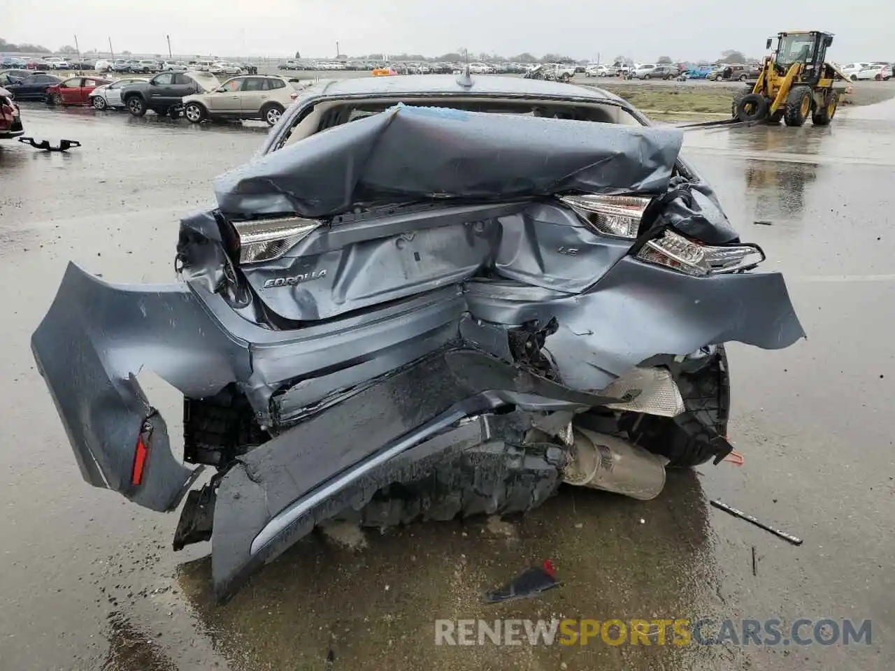 6 Photograph of a damaged car JTDEPRAE2LJ042958 TOYOTA COROLLA 2020