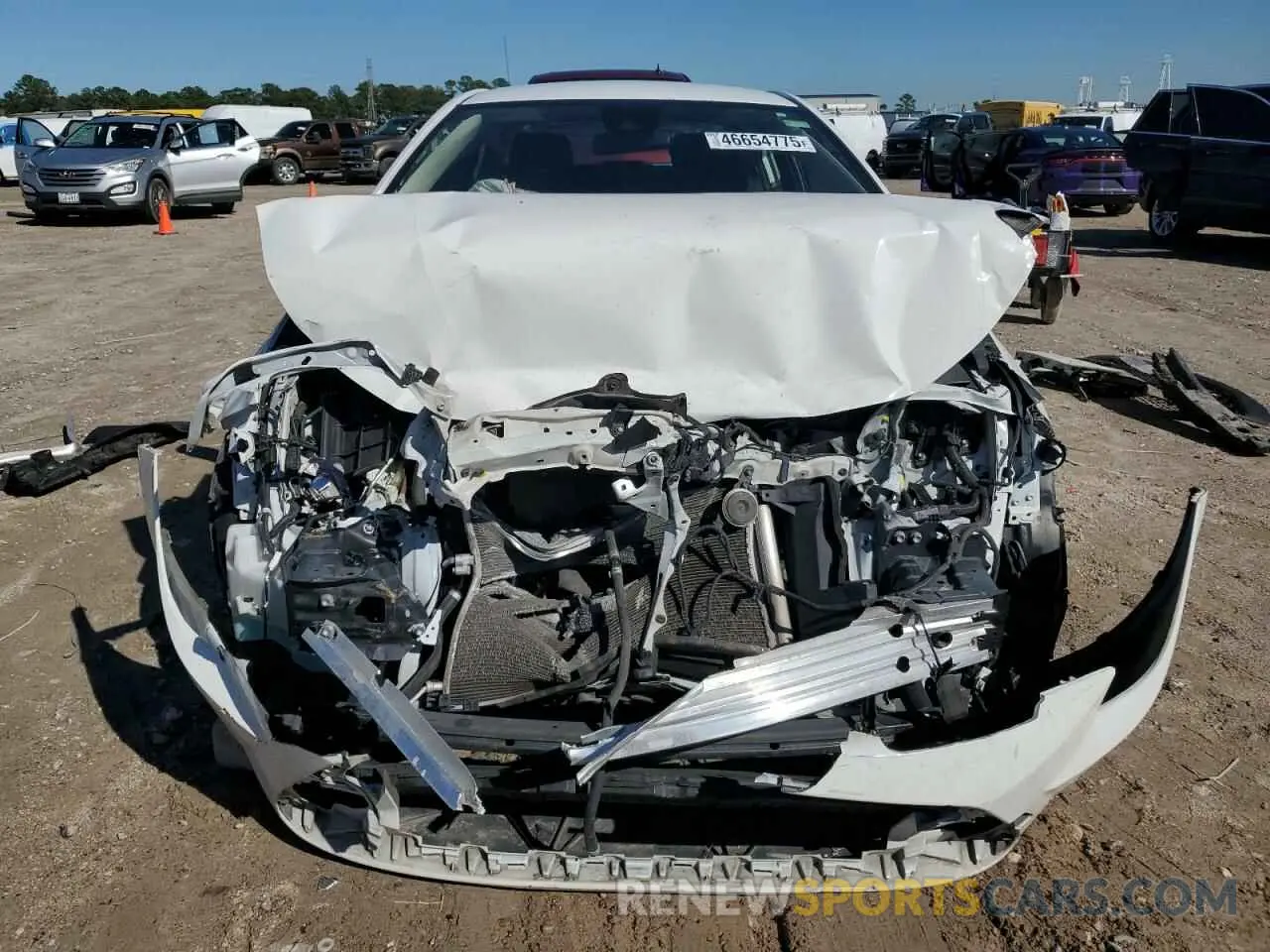 5 Photograph of a damaged car JTDEPRAE2LJ043415 TOYOTA COROLLA 2020