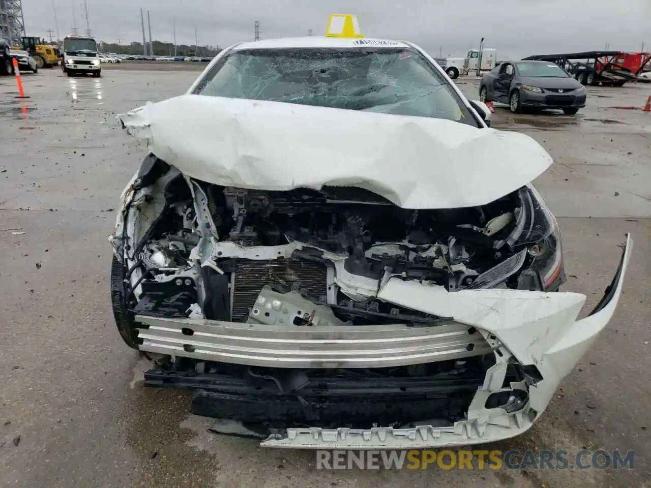 5 Photograph of a damaged car JTDEPRAE2LJ043821 TOYOTA COROLLA 2020