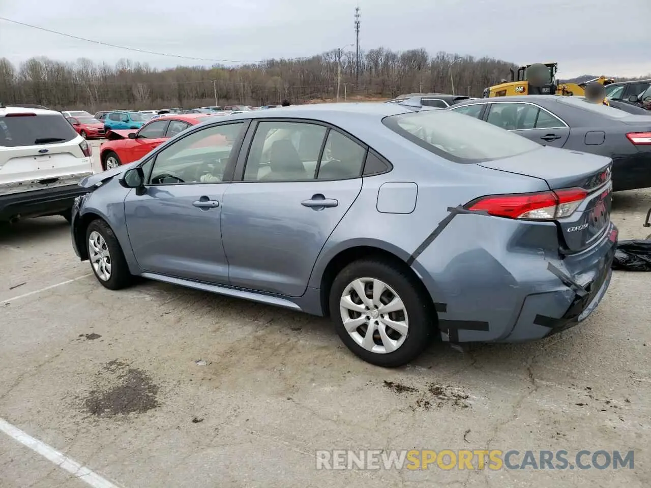 2 Photograph of a damaged car JTDEPRAE2LJ049778 TOYOTA COROLLA 2020