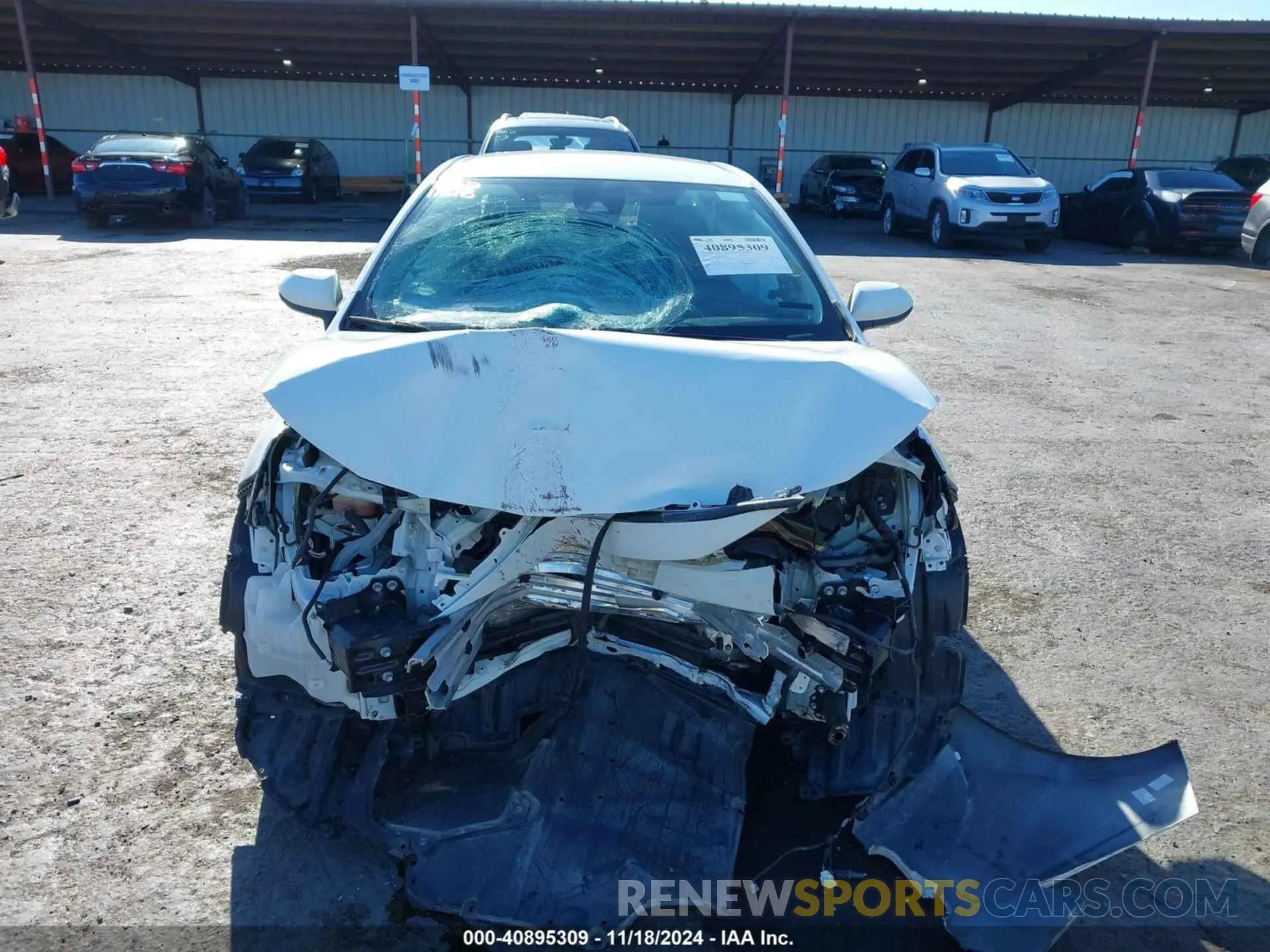 13 Photograph of a damaged car JTDEPRAE2LJ052776 TOYOTA COROLLA 2020