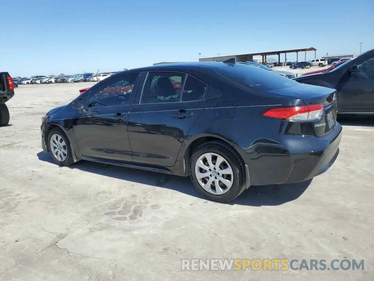 2 Photograph of a damaged car JTDEPRAE2LJ056293 TOYOTA COROLLA 2020