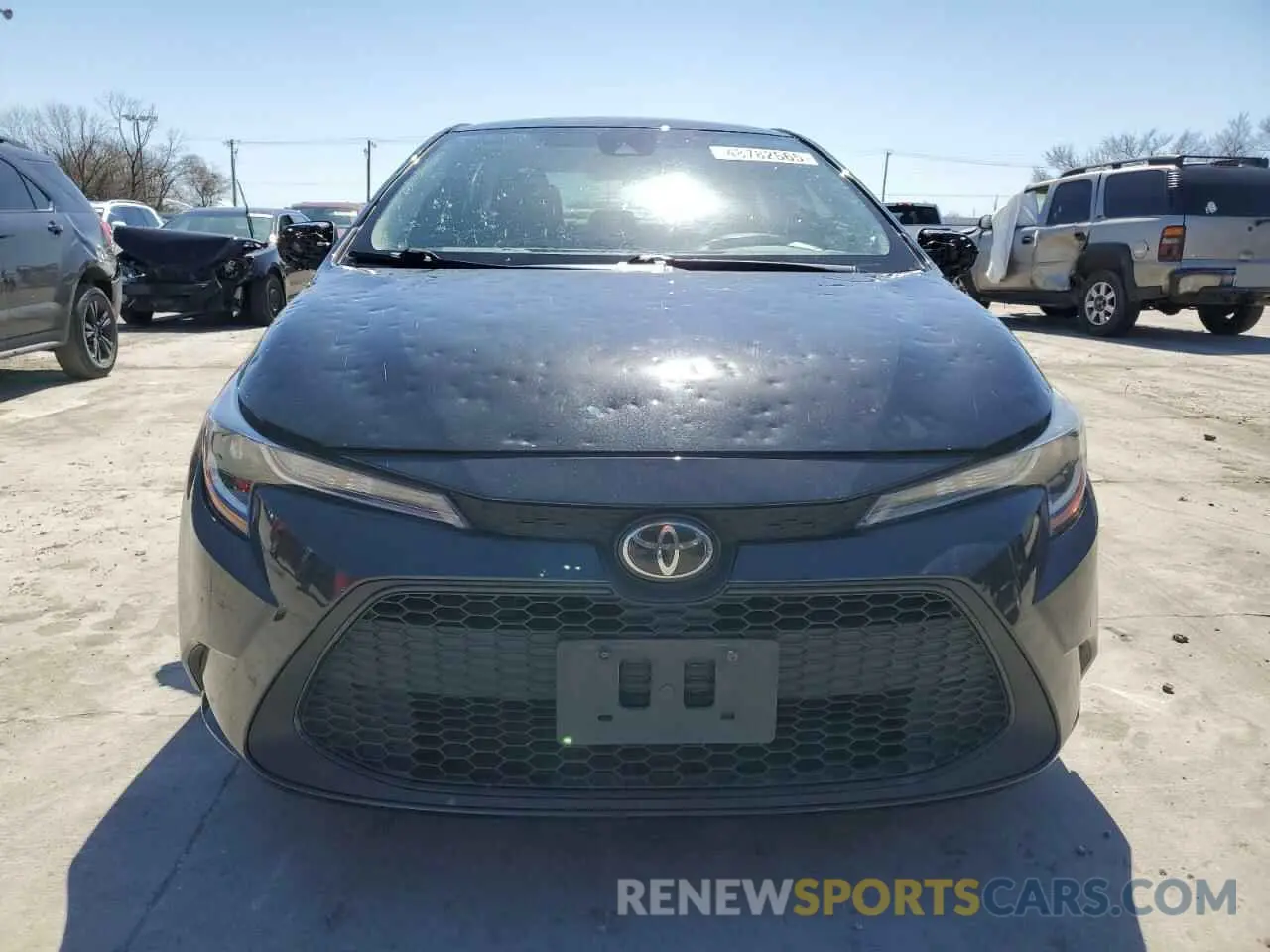 5 Photograph of a damaged car JTDEPRAE2LJ056293 TOYOTA COROLLA 2020