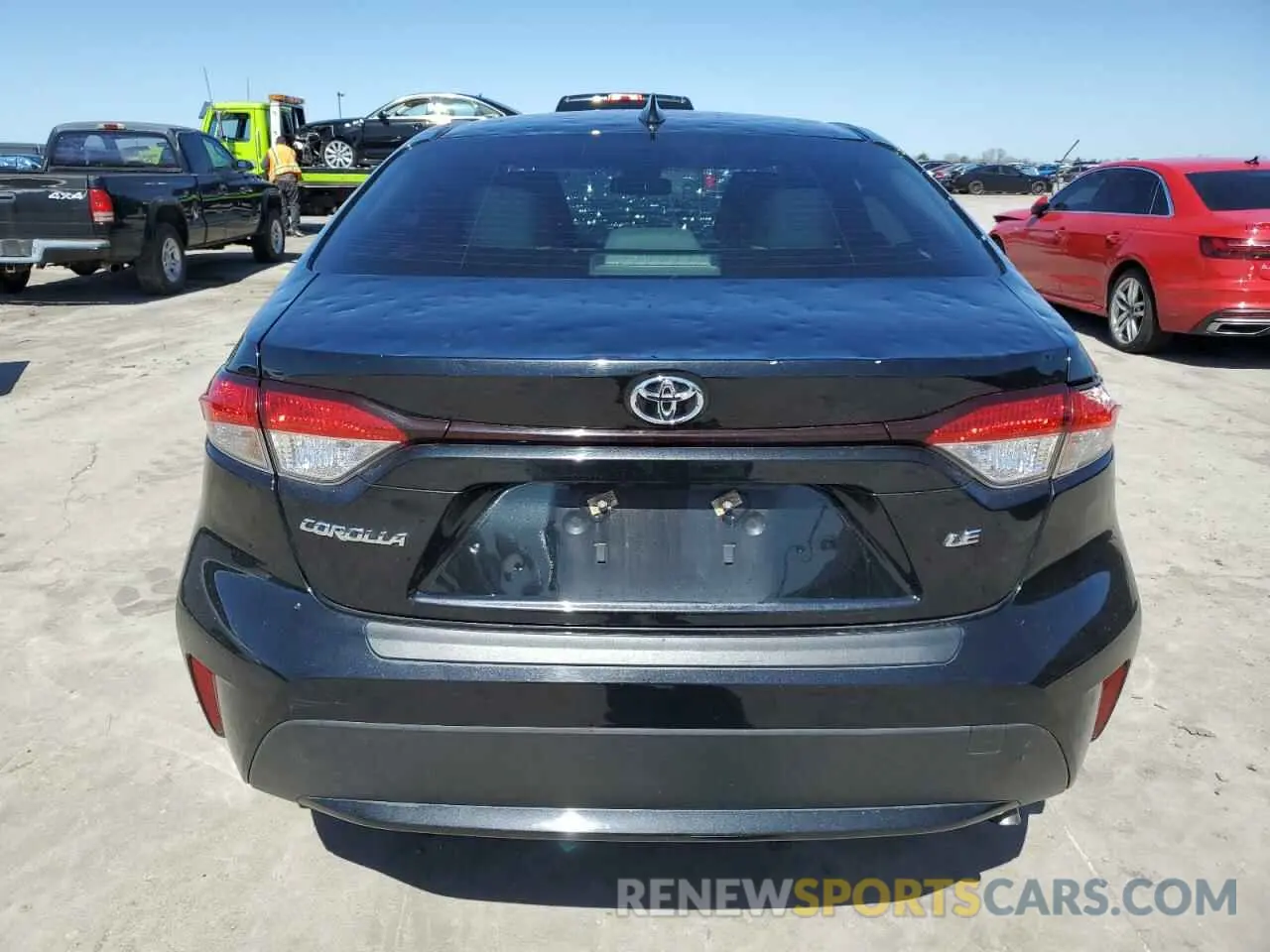 6 Photograph of a damaged car JTDEPRAE2LJ056293 TOYOTA COROLLA 2020
