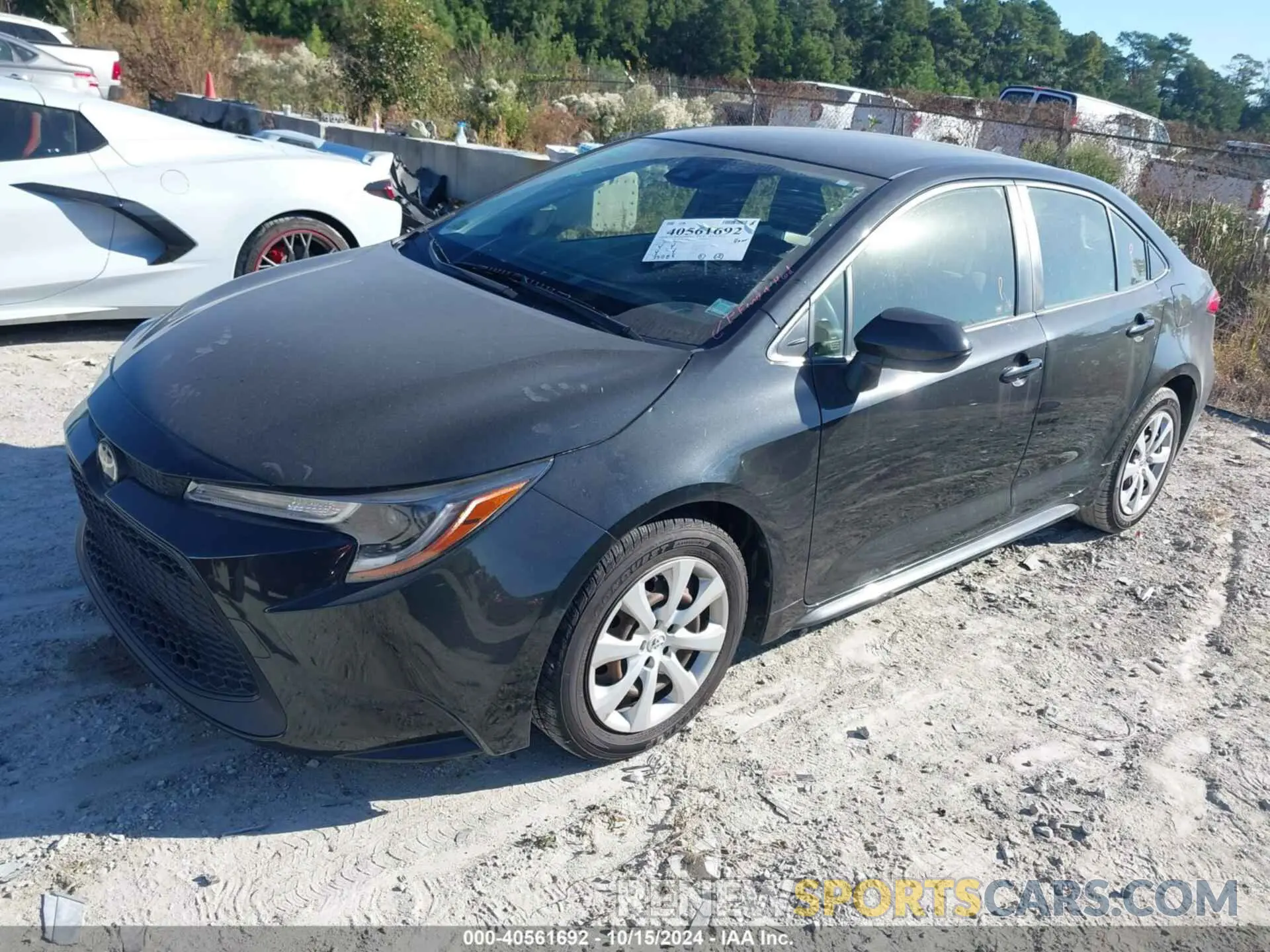 2 Photograph of a damaged car JTDEPRAE2LJ059243 TOYOTA COROLLA 2020
