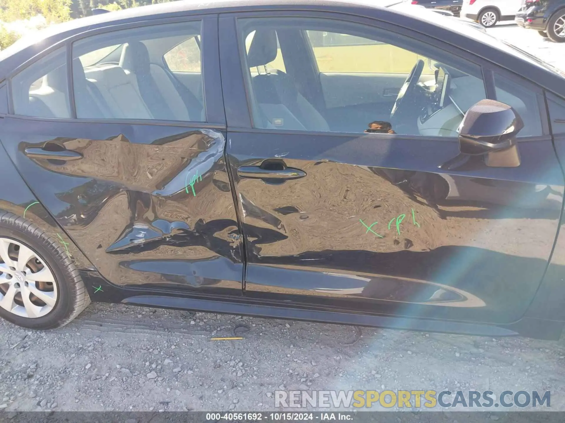 6 Photograph of a damaged car JTDEPRAE2LJ059243 TOYOTA COROLLA 2020
