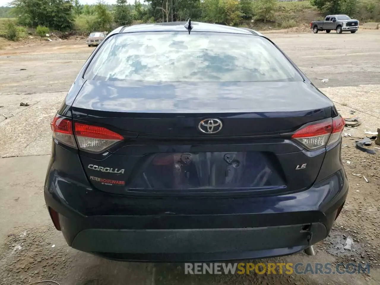 6 Photograph of a damaged car JTDEPRAE2LJ061137 TOYOTA COROLLA 2020