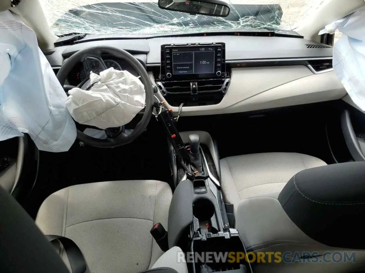 8 Photograph of a damaged car JTDEPRAE2LJ061137 TOYOTA COROLLA 2020