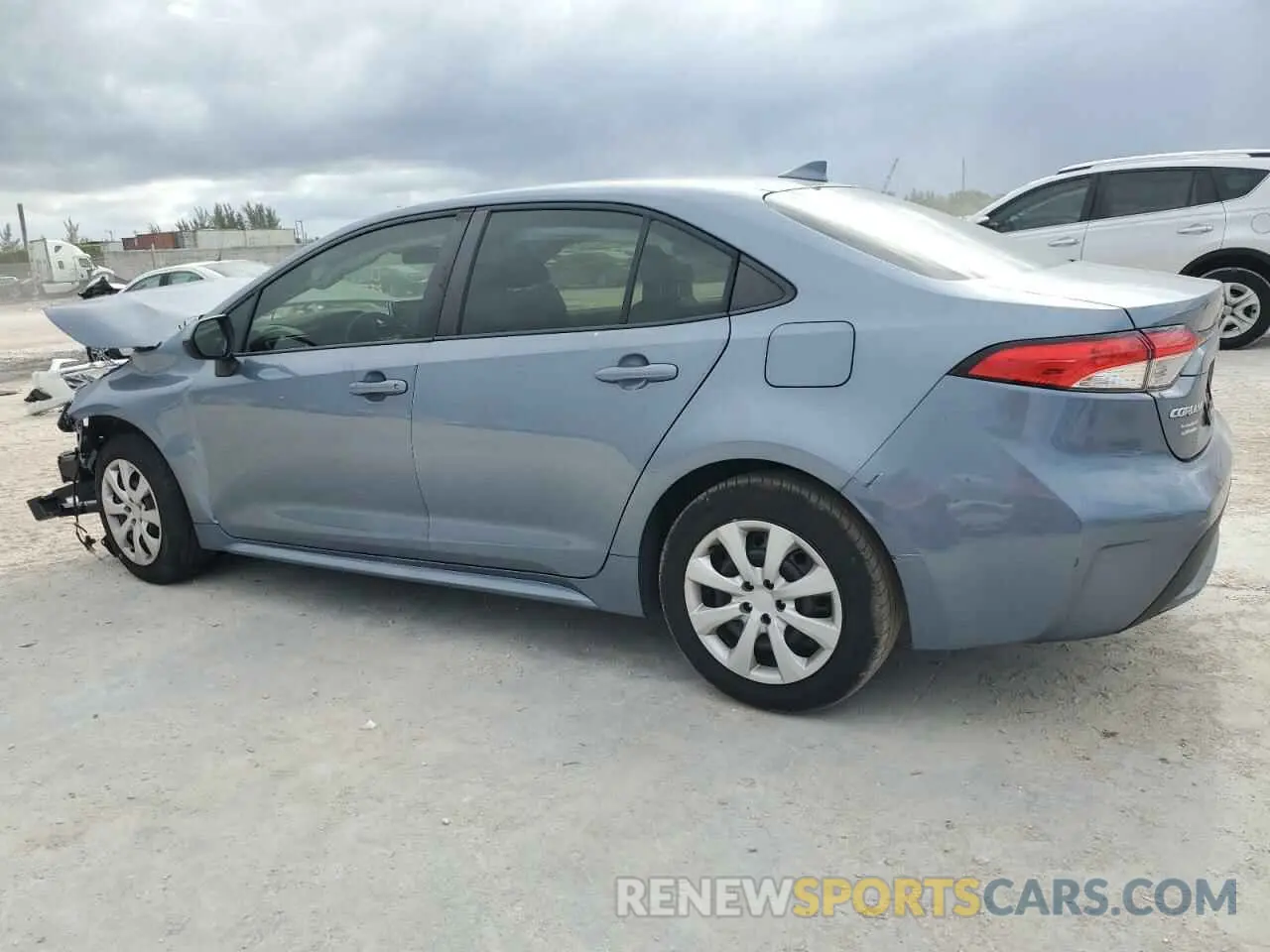 2 Photograph of a damaged car JTDEPRAE2LJ062661 TOYOTA COROLLA 2020