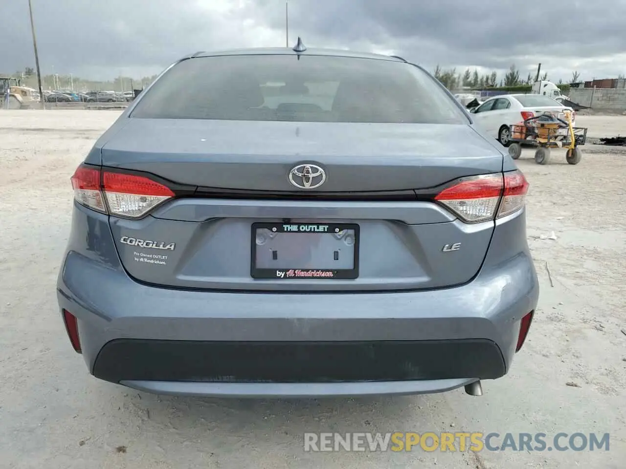6 Photograph of a damaged car JTDEPRAE2LJ062661 TOYOTA COROLLA 2020