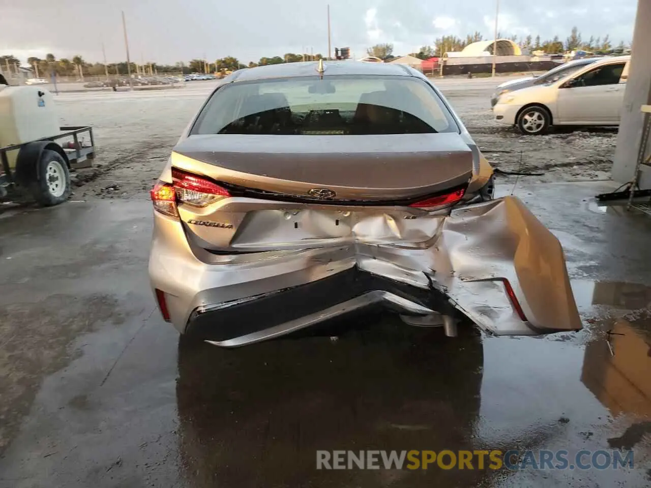 6 Photograph of a damaged car JTDEPRAE2LJ062952 TOYOTA COROLLA 2020