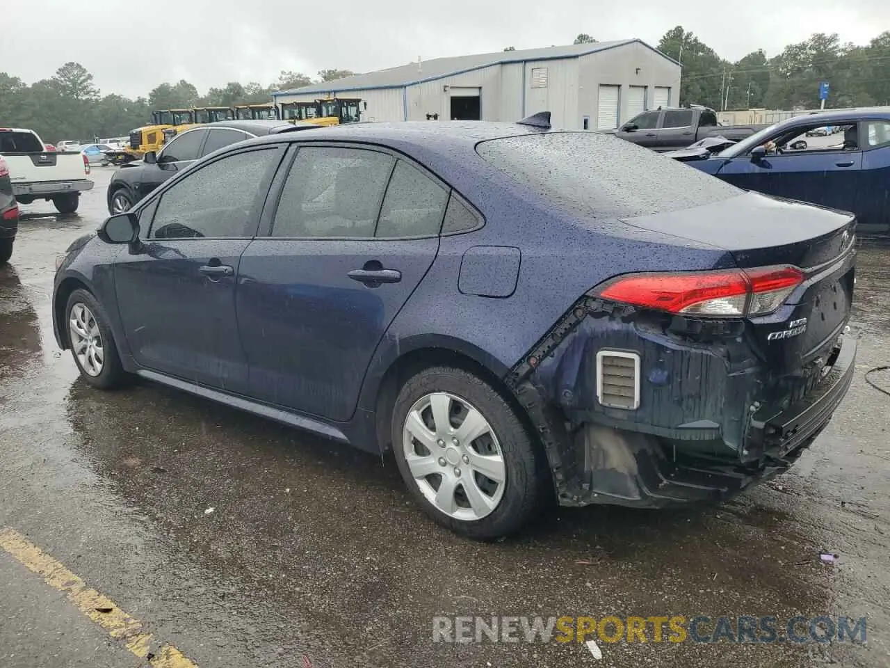 2 Photograph of a damaged car JTDEPRAE2LJ067844 TOYOTA COROLLA 2020