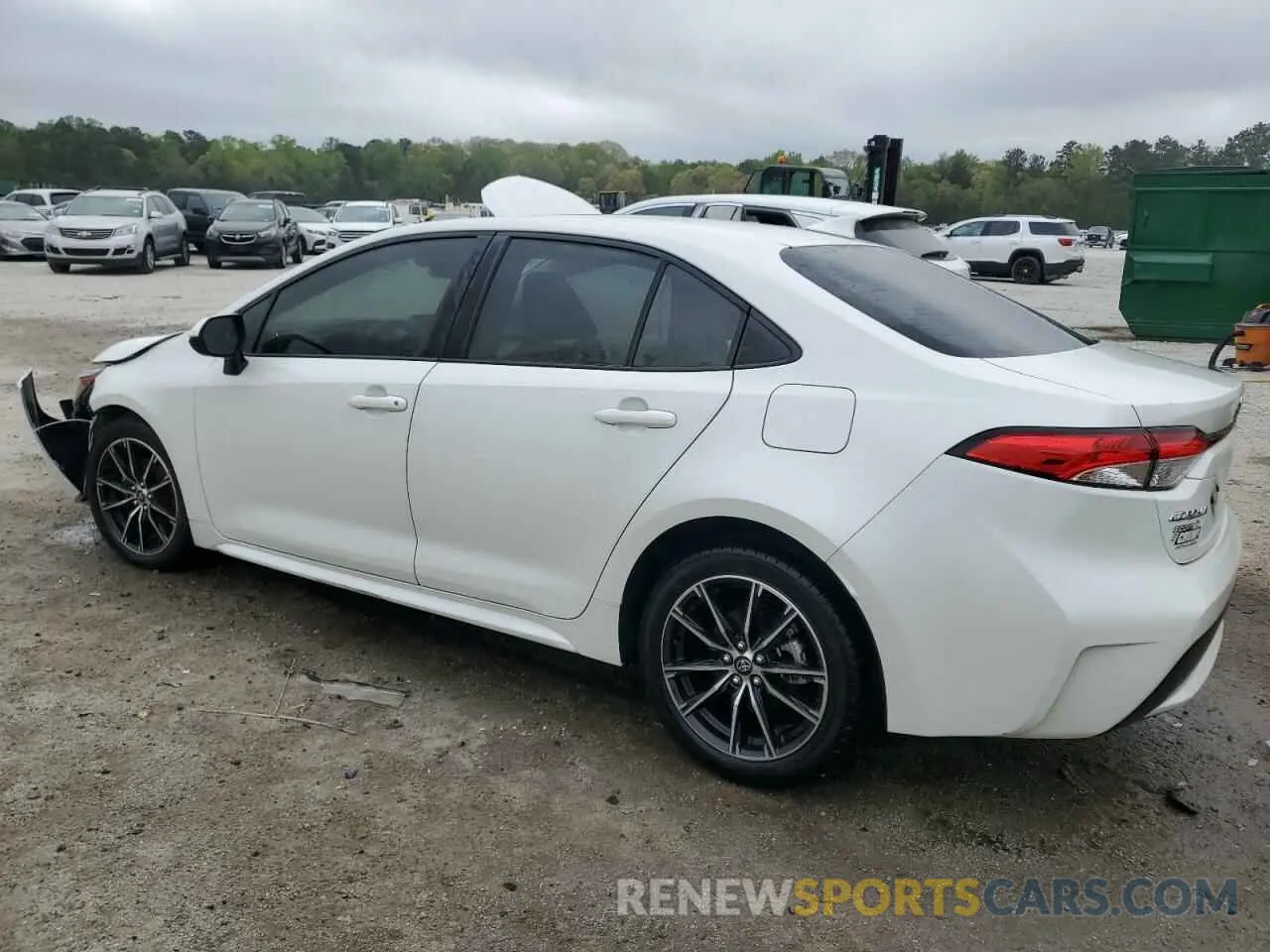 2 Photograph of a damaged car JTDEPRAE2LJ074776 TOYOTA COROLLA 2020