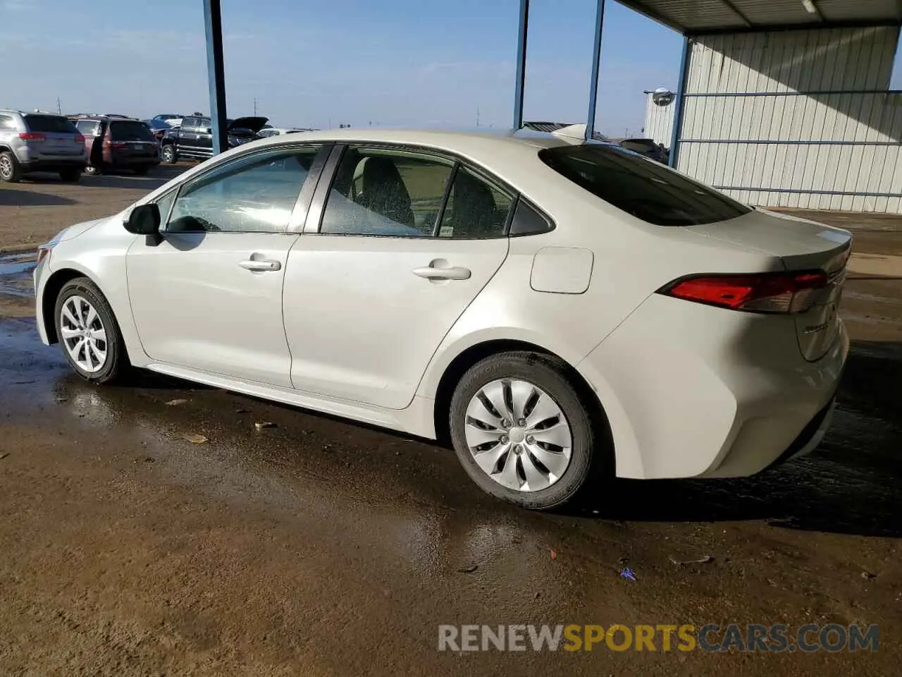 2 Photograph of a damaged car JTDEPRAE2LJ082487 TOYOTA COROLLA 2020
