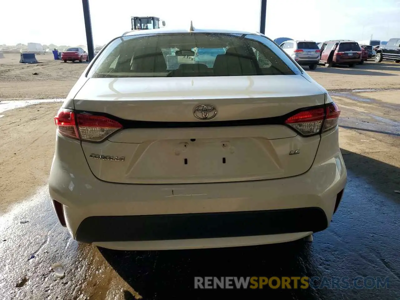 6 Photograph of a damaged car JTDEPRAE2LJ082487 TOYOTA COROLLA 2020