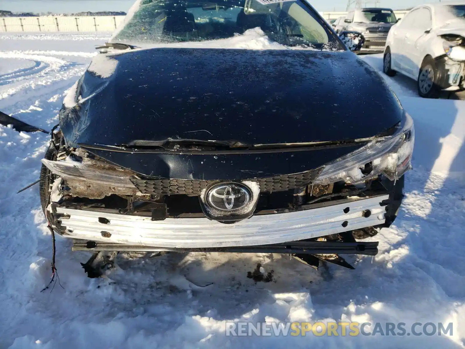 7 Photograph of a damaged car JTDEPRAE2LJ083512 TOYOTA COROLLA 2020