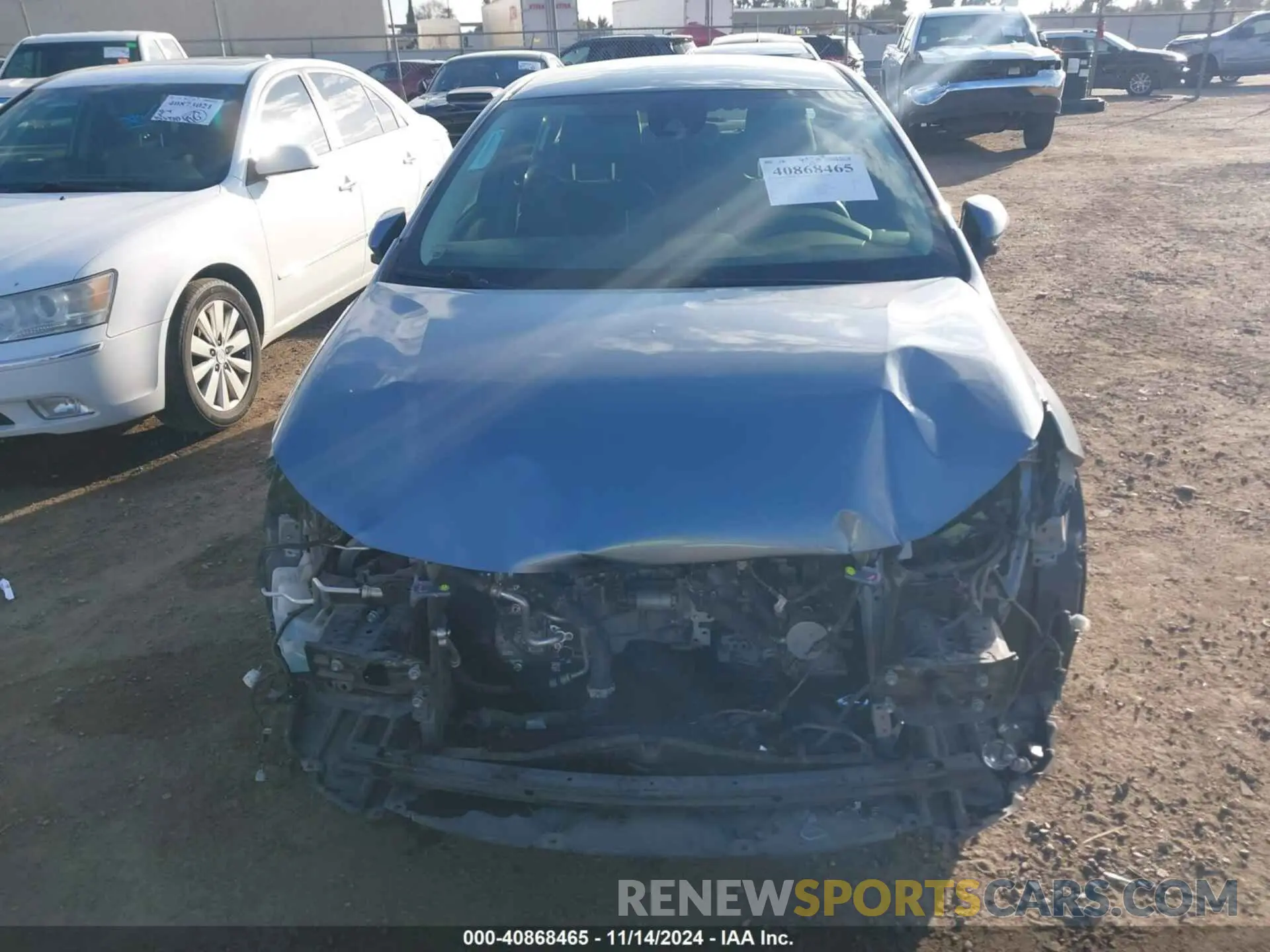 13 Photograph of a damaged car JTDEPRAE2LJ094834 TOYOTA COROLLA 2020