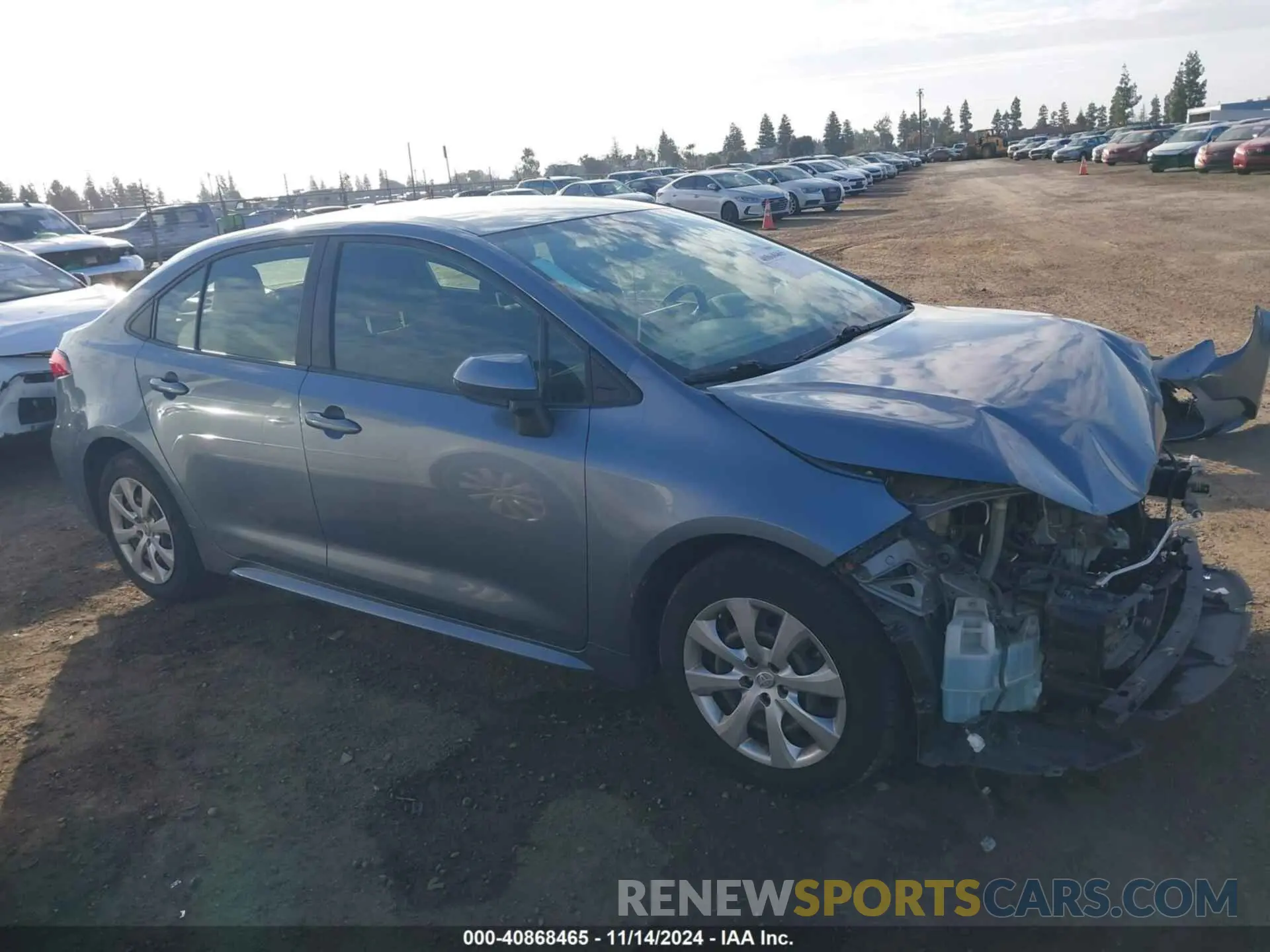 14 Photograph of a damaged car JTDEPRAE2LJ094834 TOYOTA COROLLA 2020