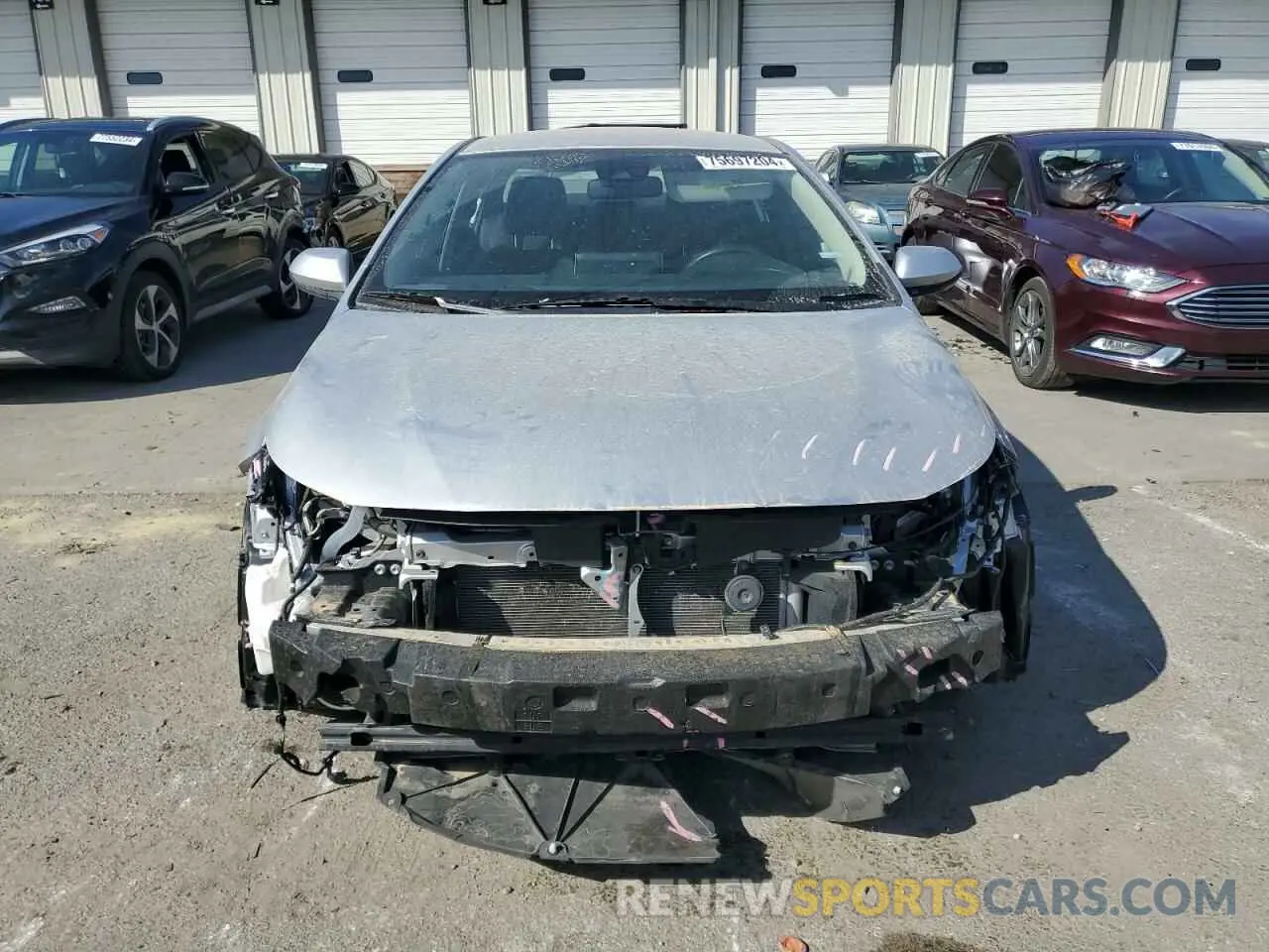 5 Photograph of a damaged car JTDEPRAE2LJ099760 TOYOTA COROLLA 2020
