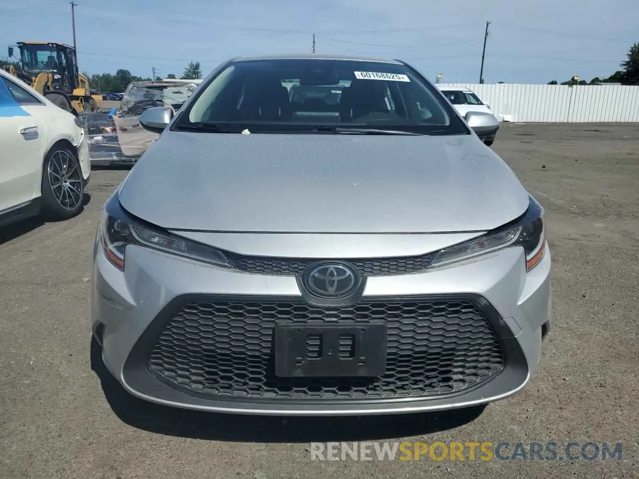 5 Photograph of a damaged car JTDEPRAE2LJ100552 TOYOTA COROLLA 2020