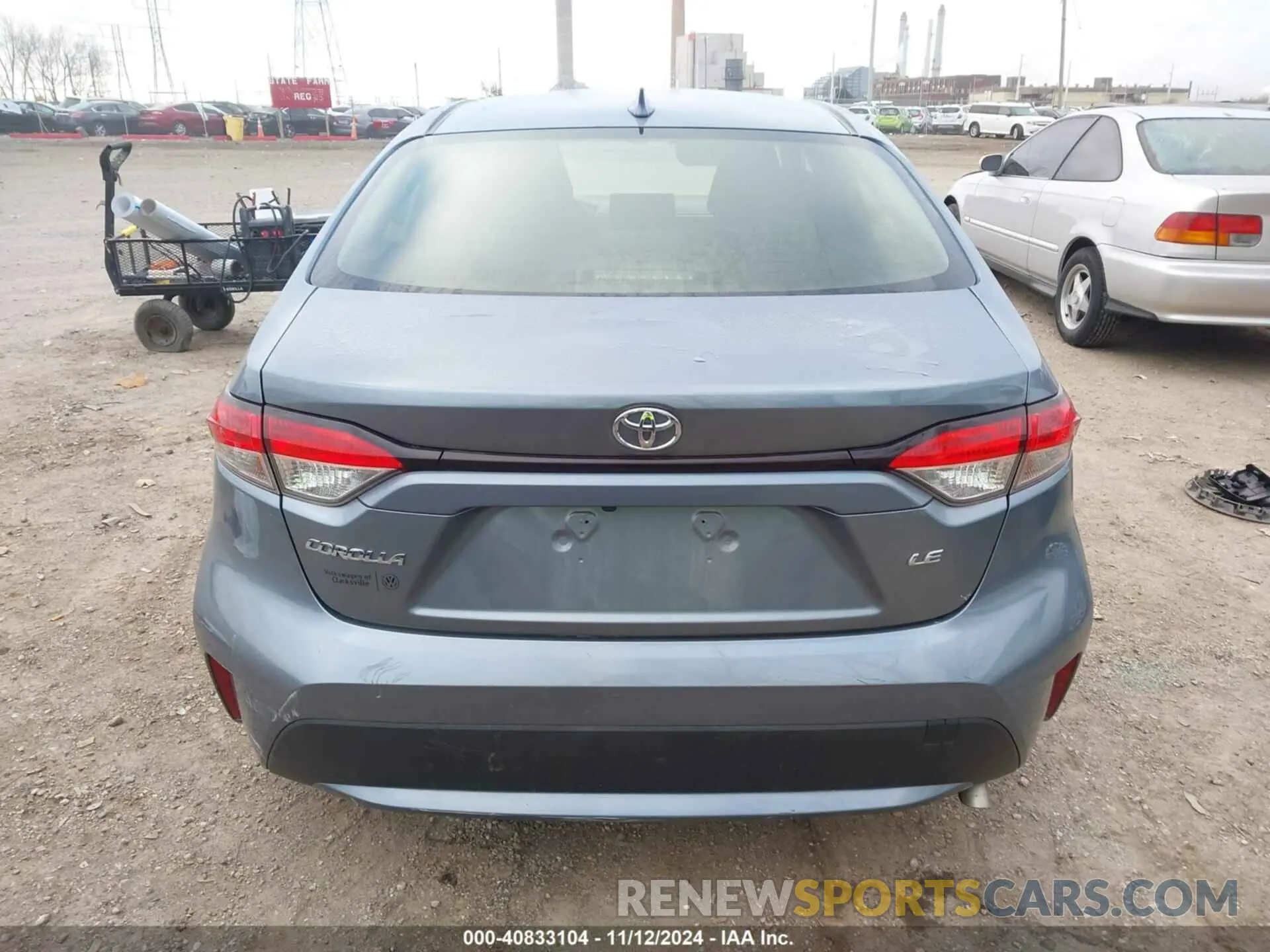 16 Photograph of a damaged car JTDEPRAE2LJ101037 TOYOTA COROLLA 2020