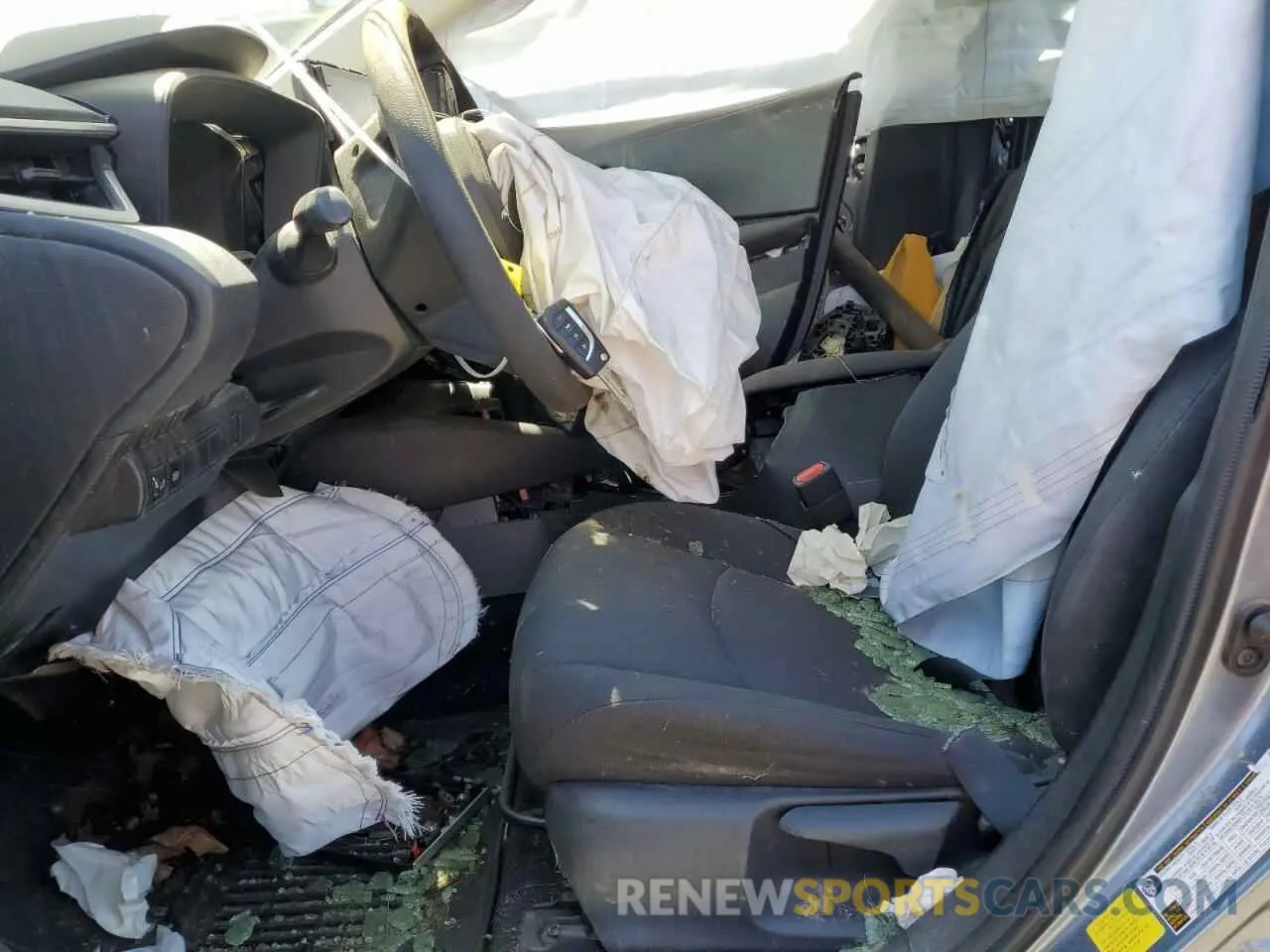 7 Photograph of a damaged car JTDEPRAE2LJ102222 TOYOTA COROLLA 2020