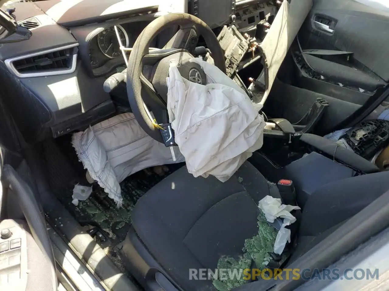 8 Photograph of a damaged car JTDEPRAE2LJ102222 TOYOTA COROLLA 2020