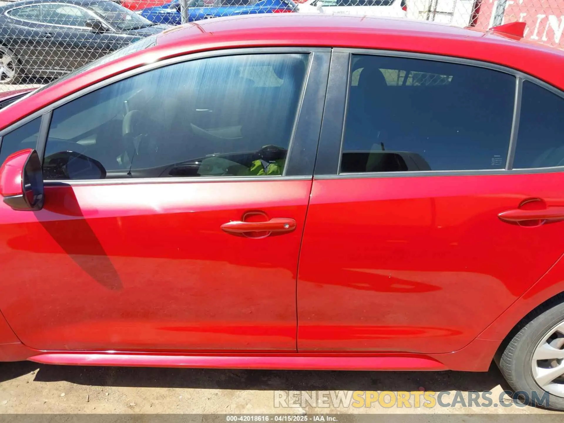14 Photograph of a damaged car JTDEPRAE2LJ105329 TOYOTA COROLLA 2020