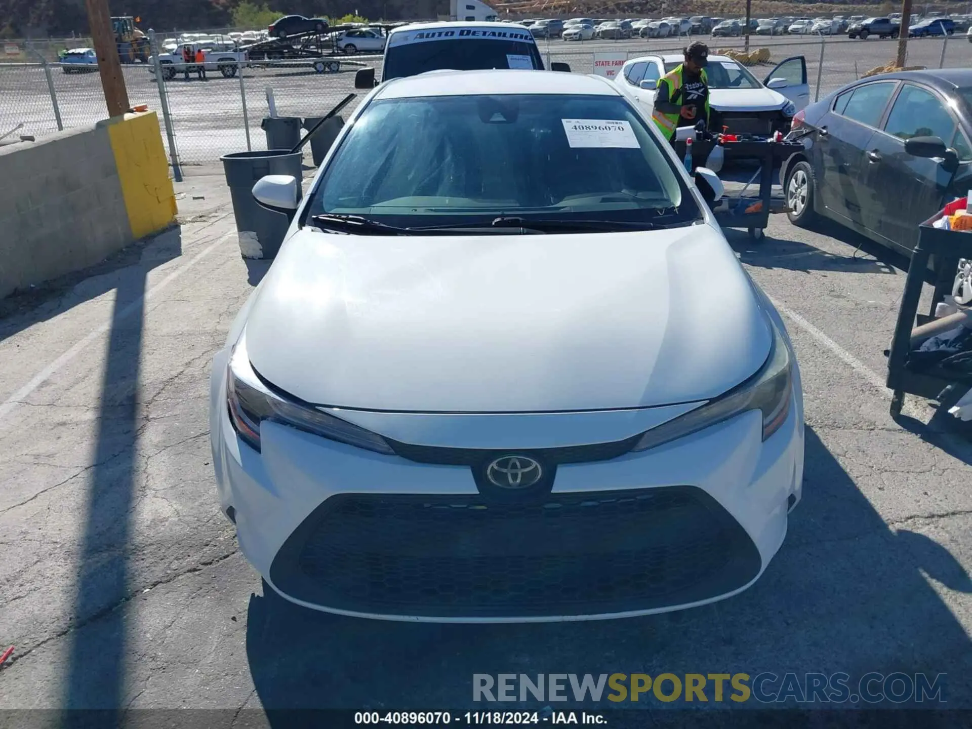 12 Photograph of a damaged car JTDEPRAE2LJ105993 TOYOTA COROLLA 2020