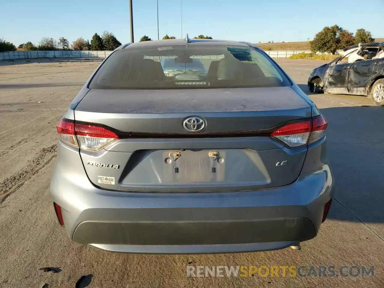 6 Photograph of a damaged car JTDEPRAE2LJ111292 TOYOTA COROLLA 2020
