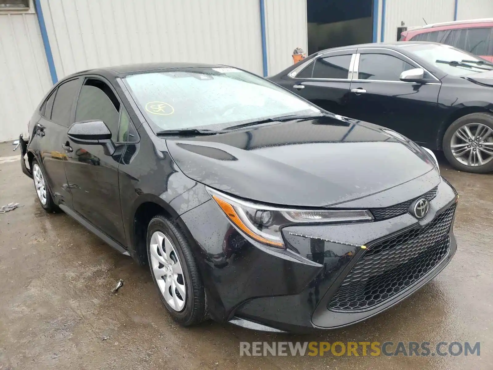 1 Photograph of a damaged car JTDEPRAE2LJ112765 TOYOTA COROLLA 2020