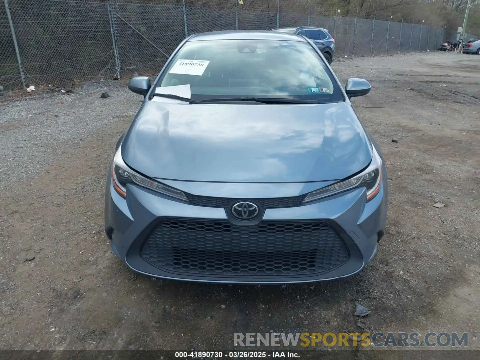 13 Photograph of a damaged car JTDEPRAE3L1007619 TOYOTA COROLLA 2020