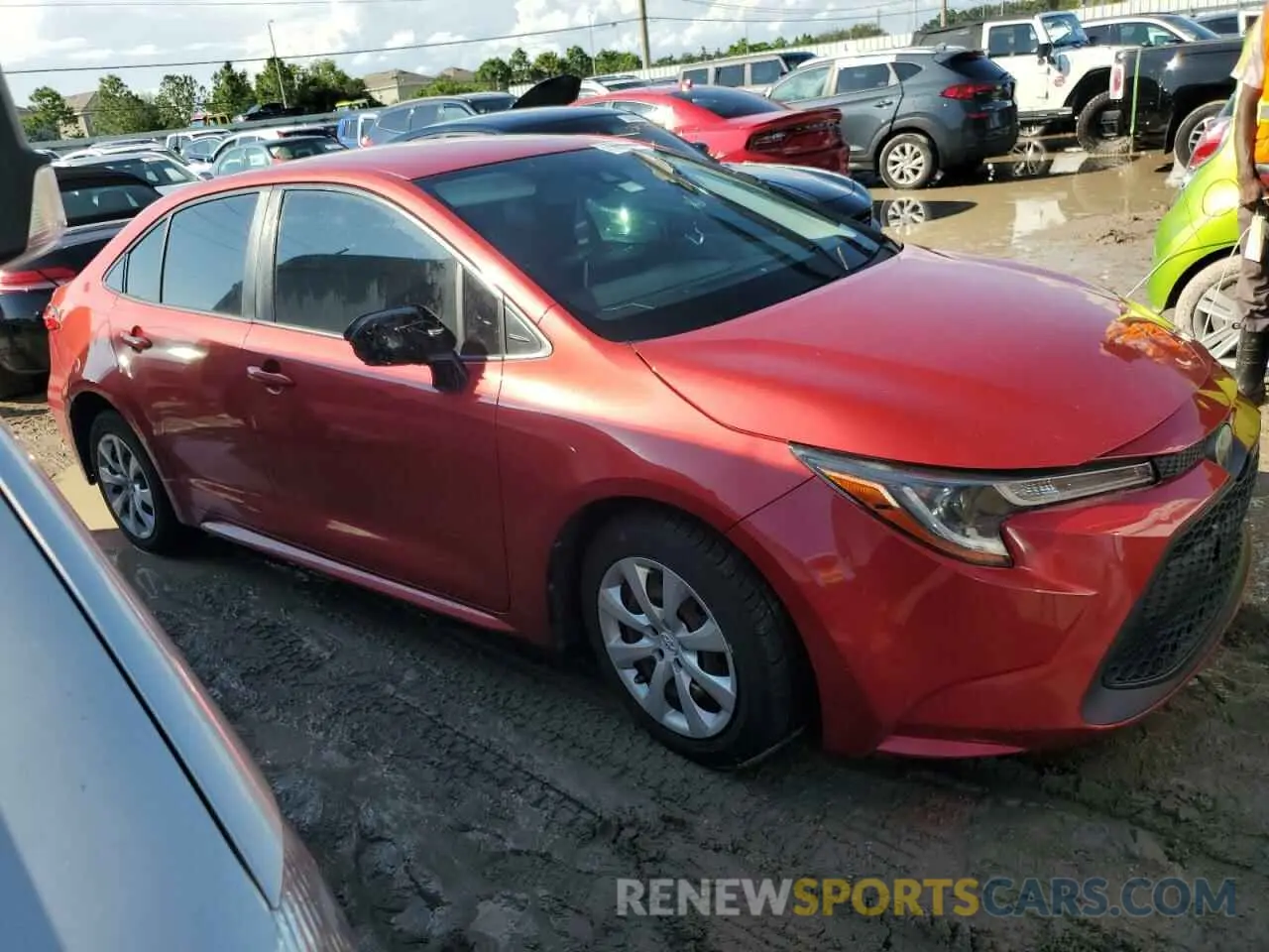 4 Photograph of a damaged car JTDEPRAE3LJ004266 TOYOTA COROLLA 2020